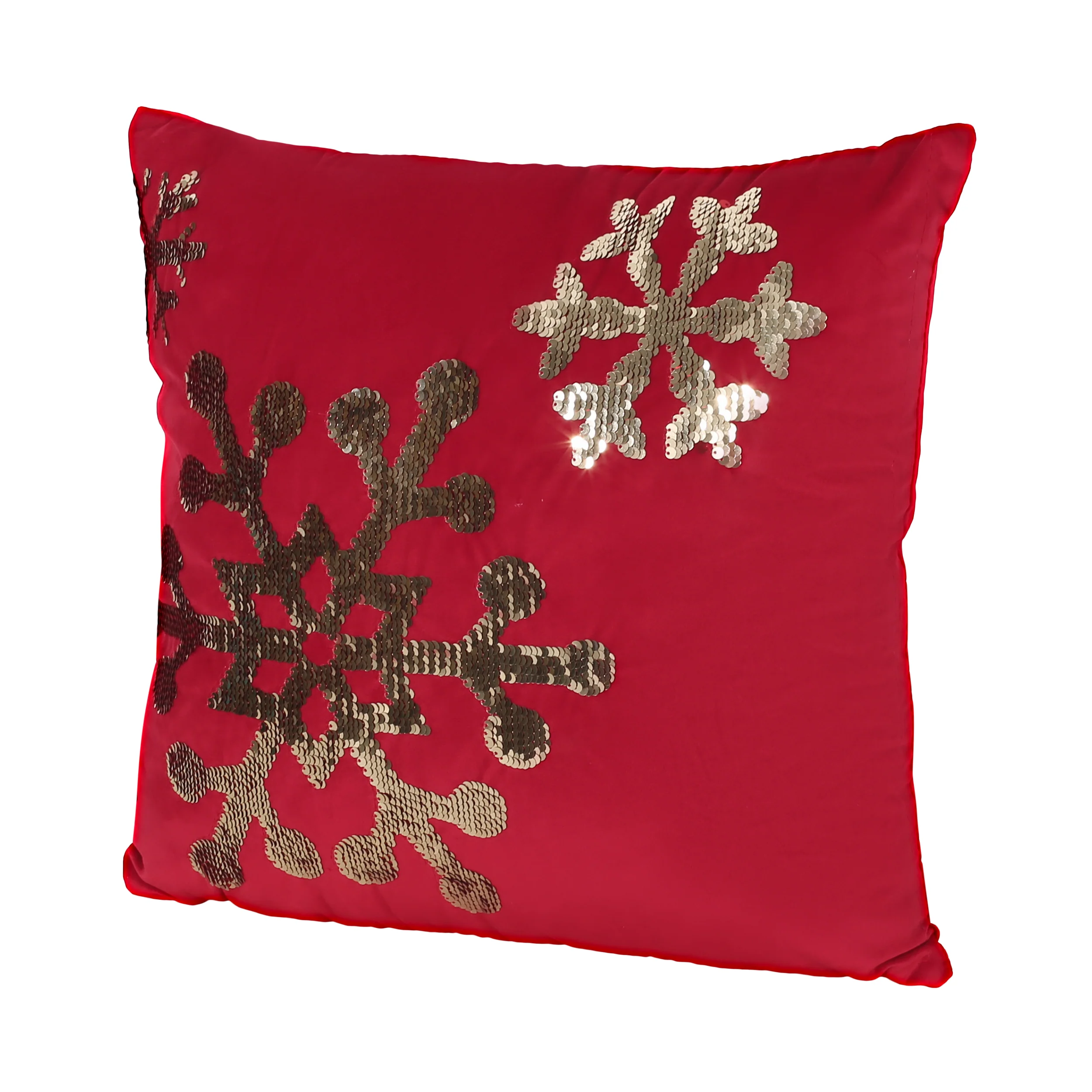 Geary Glam Velvet Christmas Throw Pillow Cover - furnishings