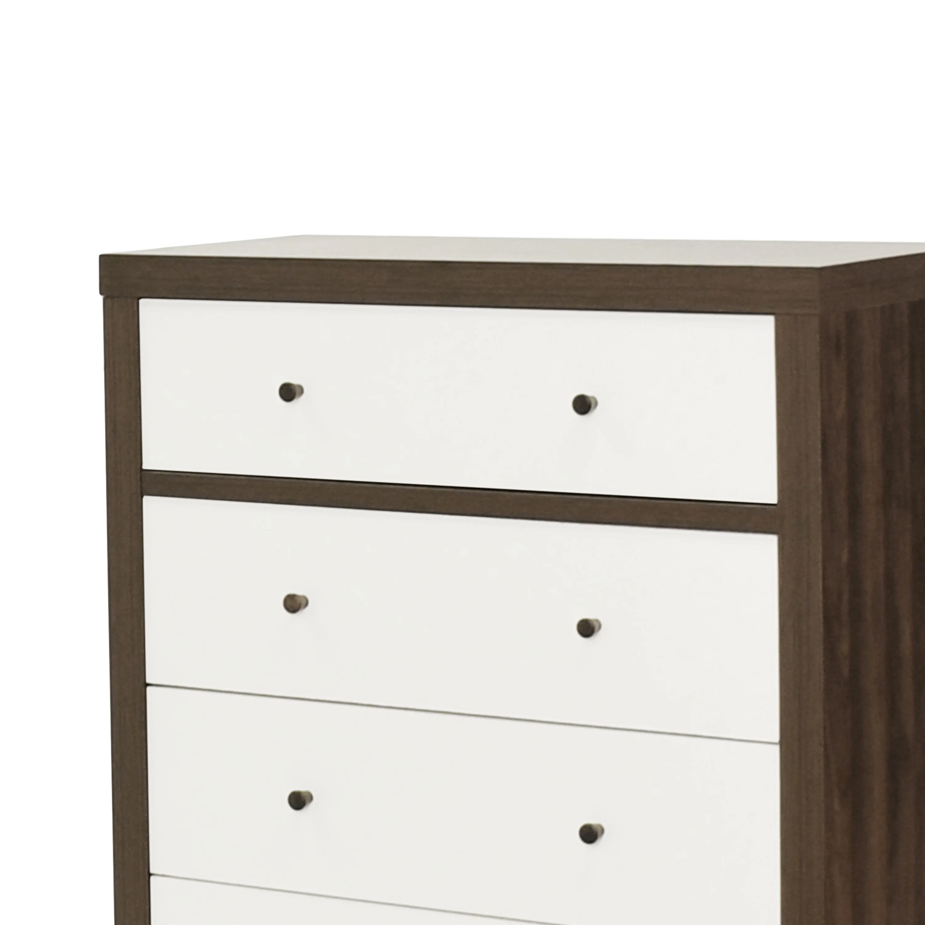 Farhart Mid Century Modern 2 Piece Double Dresser and 4 Drawer Dresser Bedroom Set - furnishings