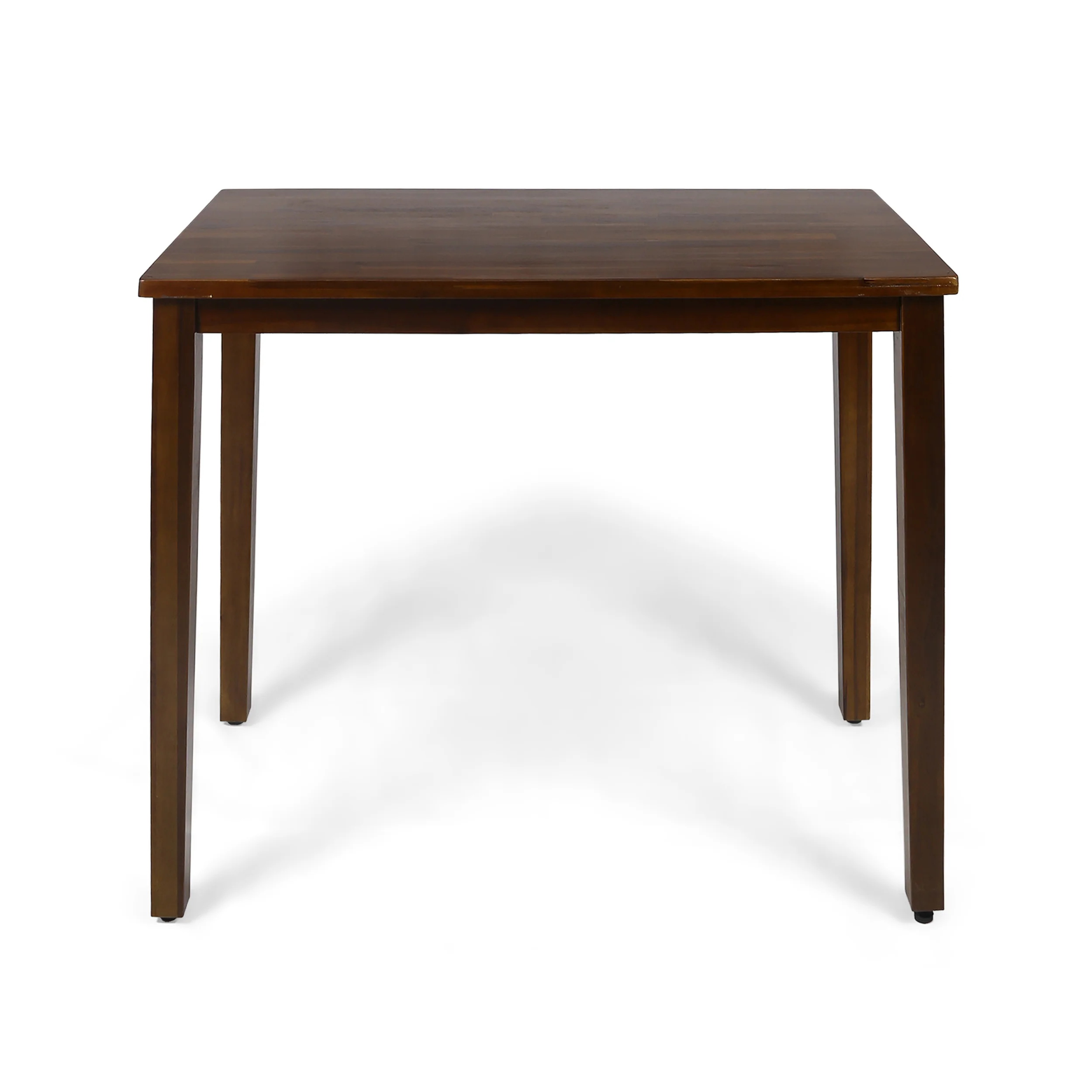 Taylo Contemporary Acacia Wood Bar Height Table - furnishings