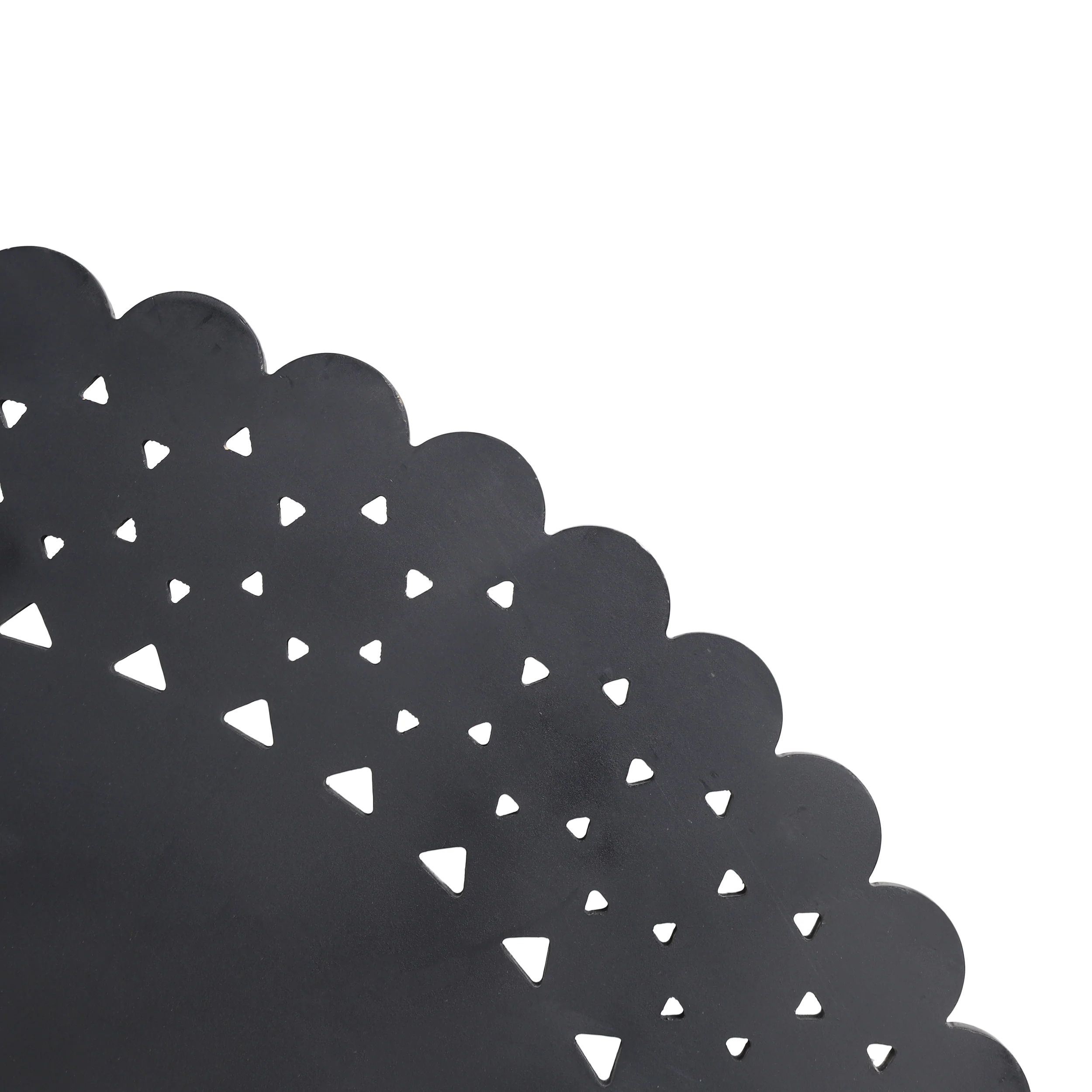 Abels Contemporary Studded Round Wall Mirror - furnishings