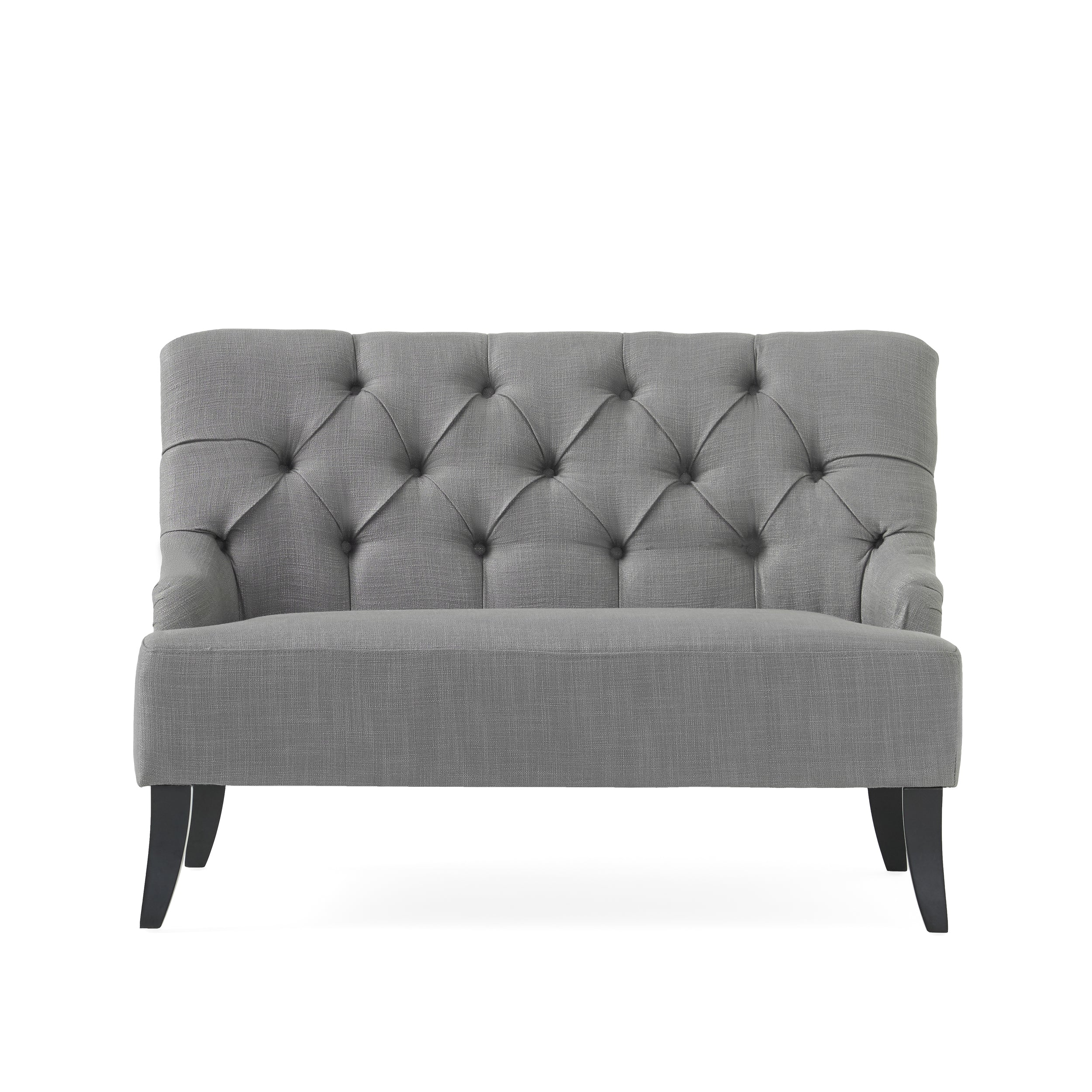 Nicoletta Fabric Settee Loveseat - furnishings