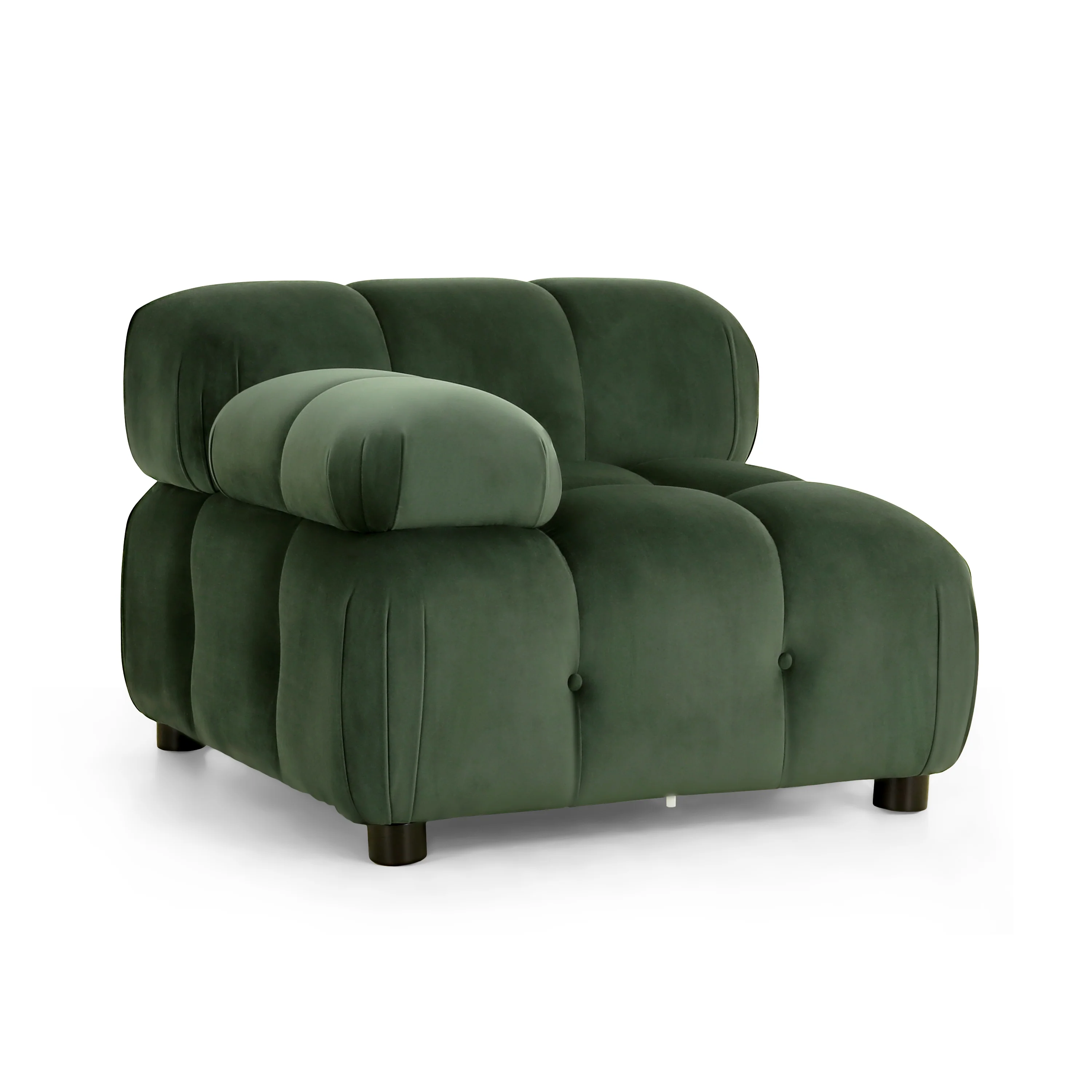 Kildare Velvet 3 Seater Modular Tufted Sofa - furnishings