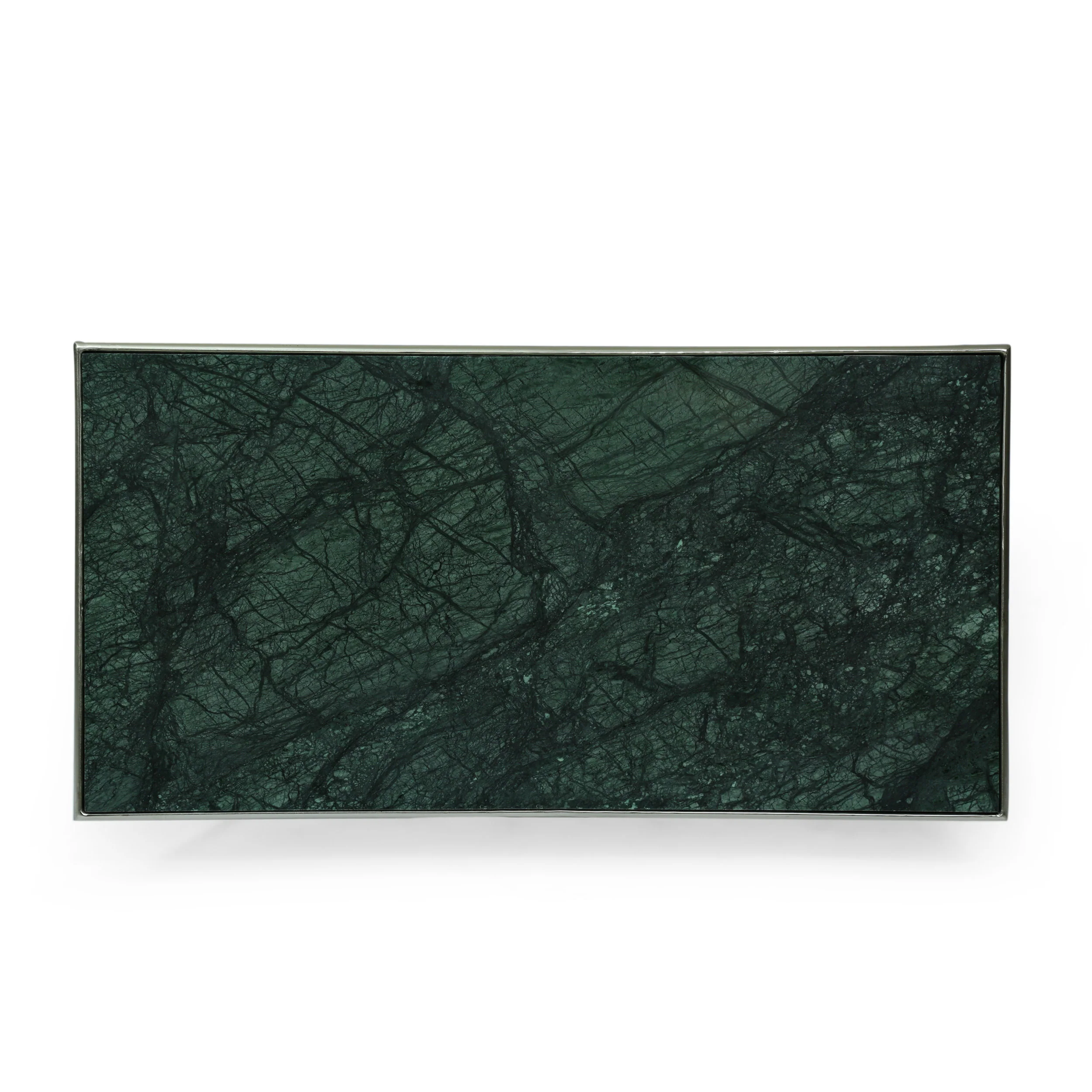 Massie Modern Glam Handcrafted Marble Top Coffee Table - furnishings