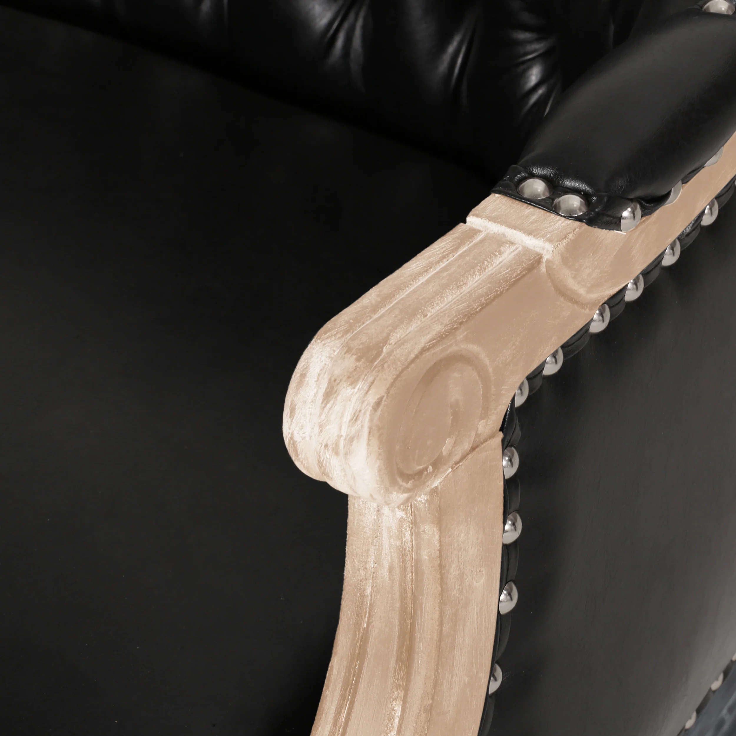 Megan Traditional Tufted Upholstered Loveseat - furnishings