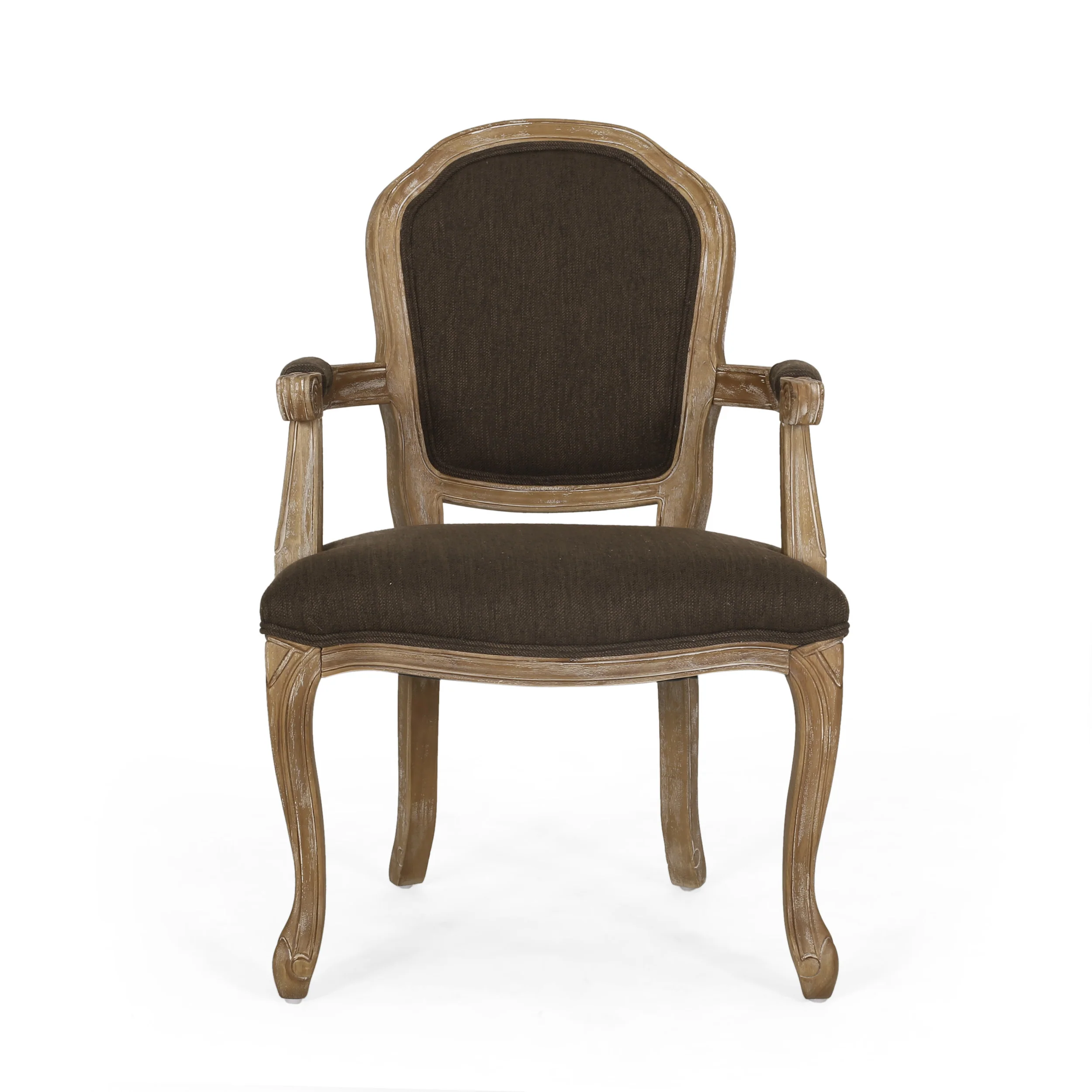 Fairgreens Traditional Upholstered Dining Chairs, Set of 2 - furnishings