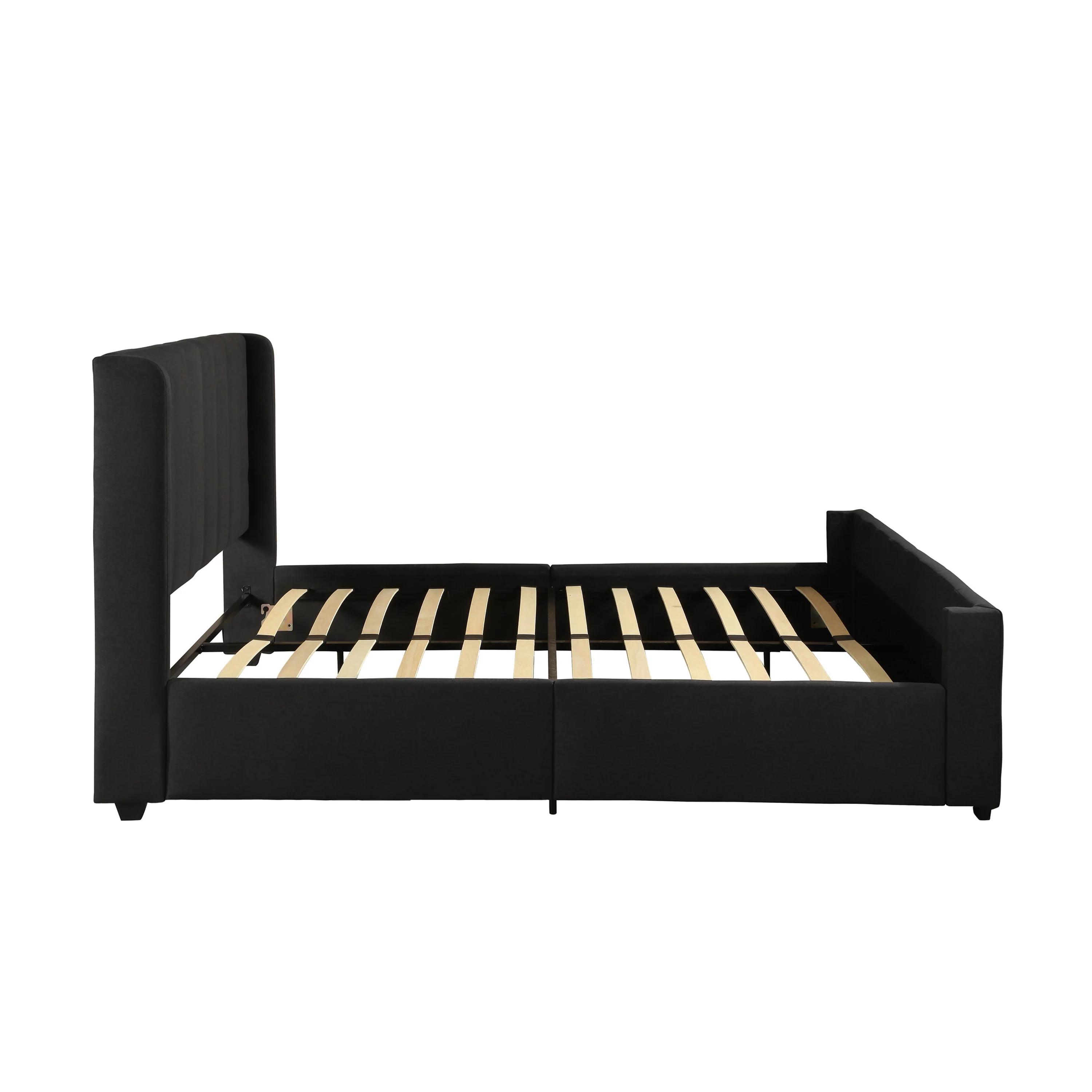 Riley Fully Upholstered Queen Size Bed Frame - furnishings