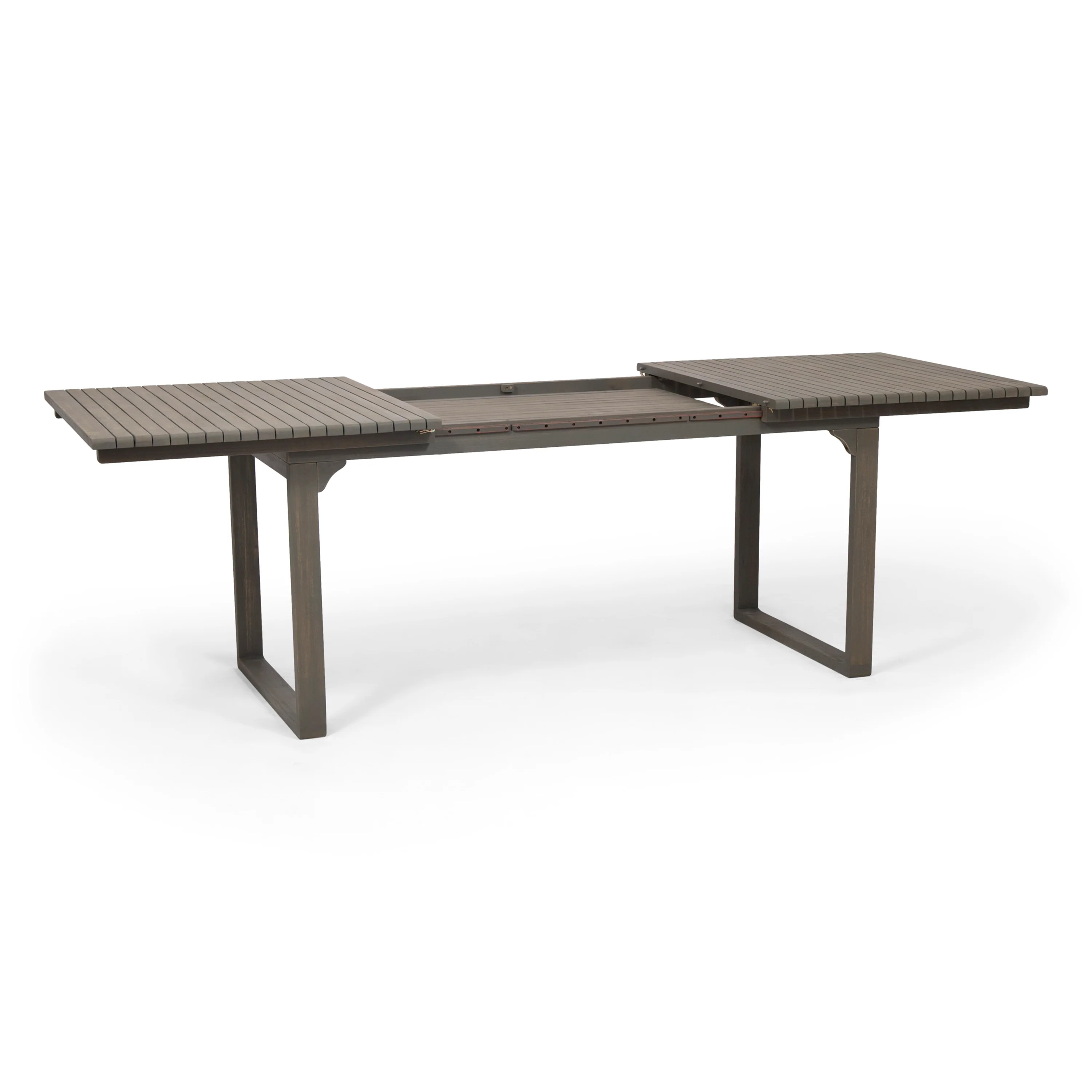 Estelle Outdoor 8 Seater Expandable Acacia Wood Dining Set - furnishings