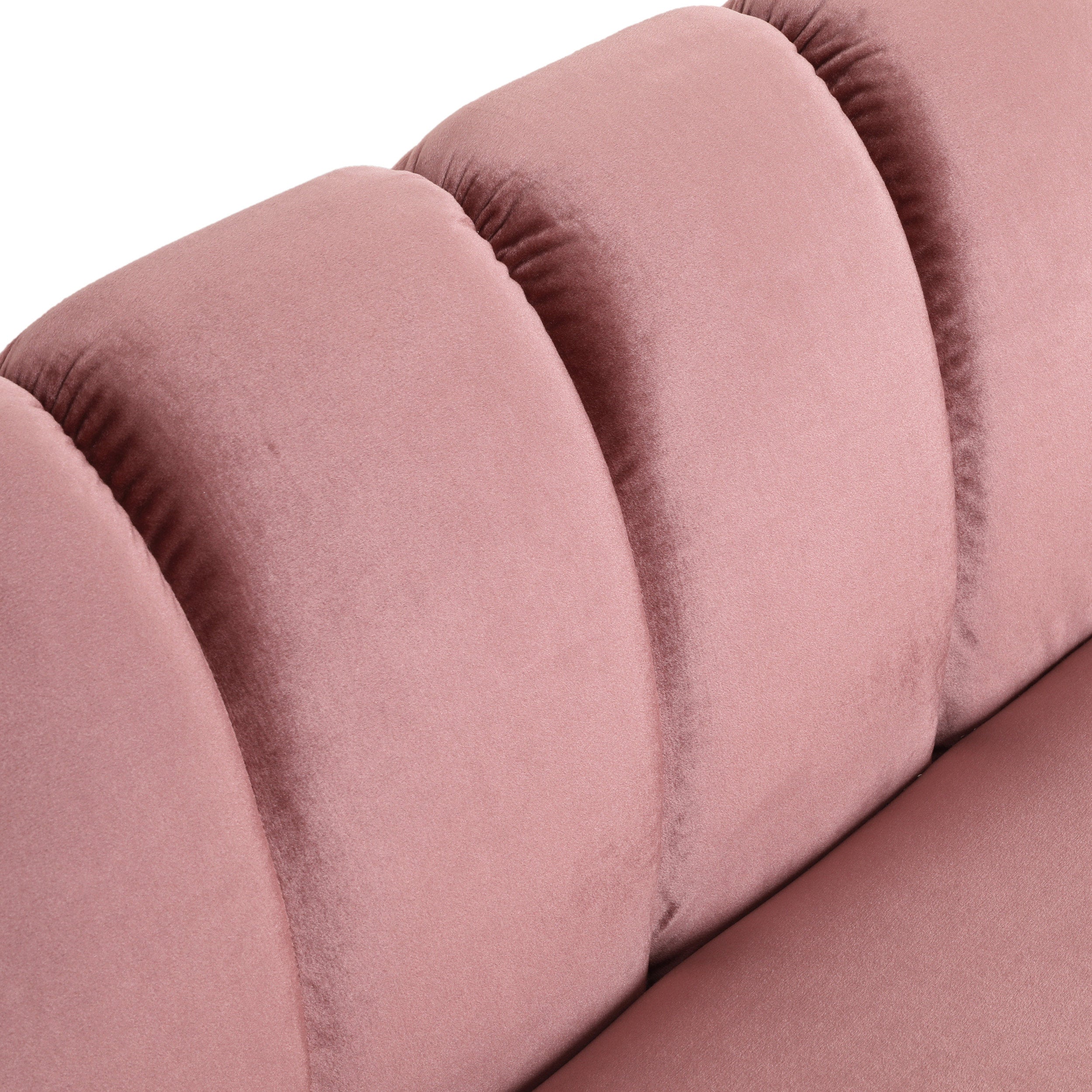 Karimah Modern Velvet 3 Seater Sofa - furnishings