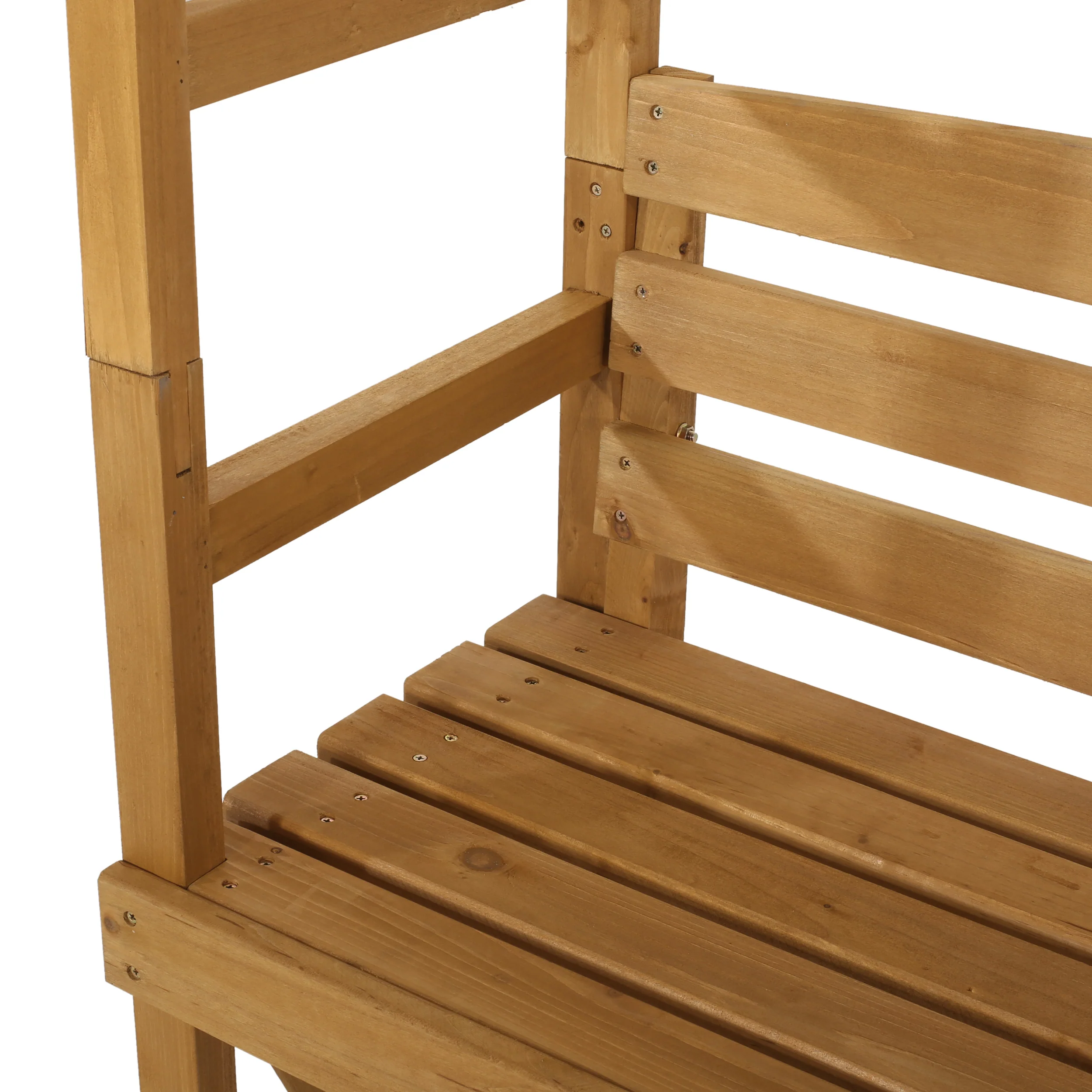 Edmonton Traditional Firwood Arbor Bench - furnishings