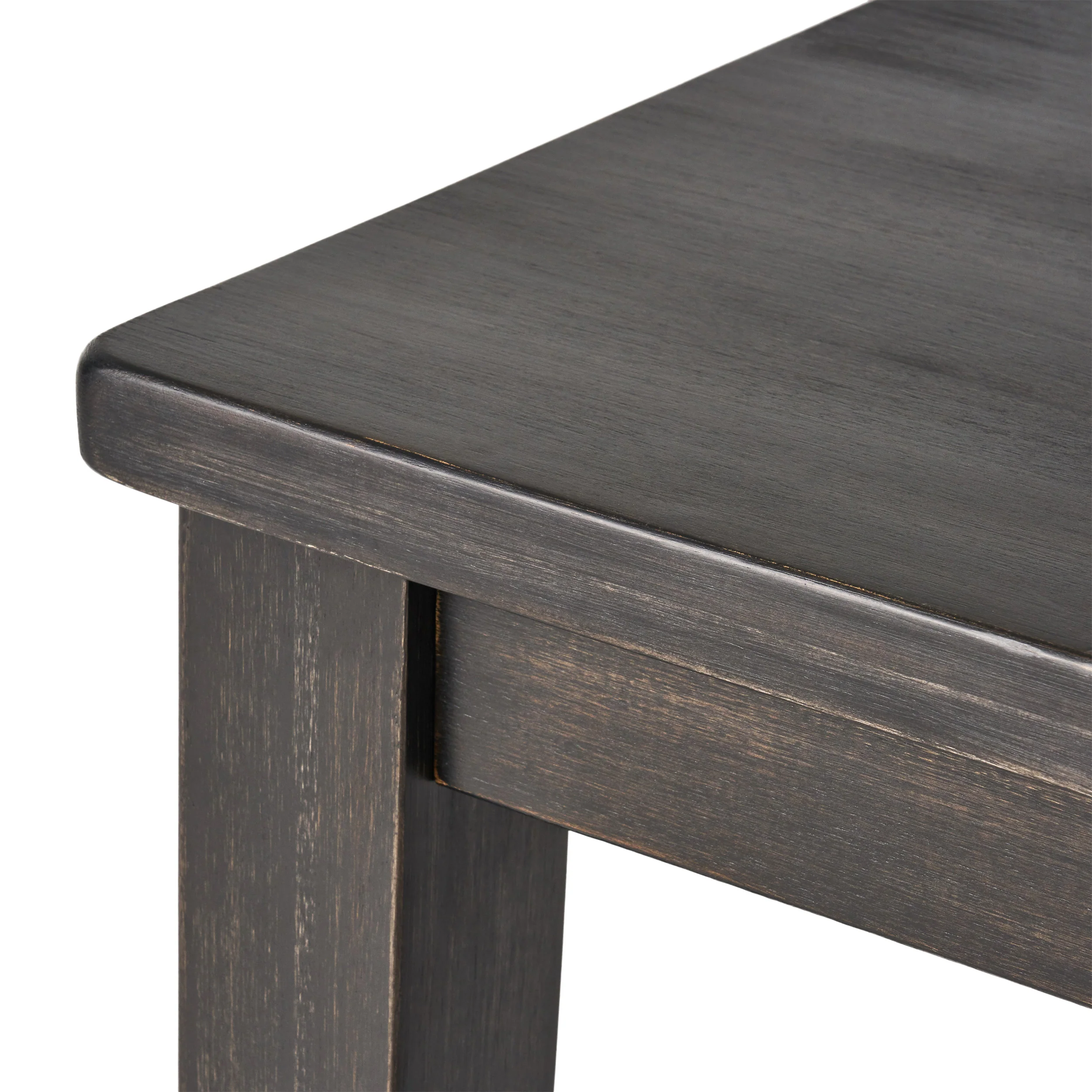 Taylo Contemporary Acacia Wood Bar Height Table - furnishings