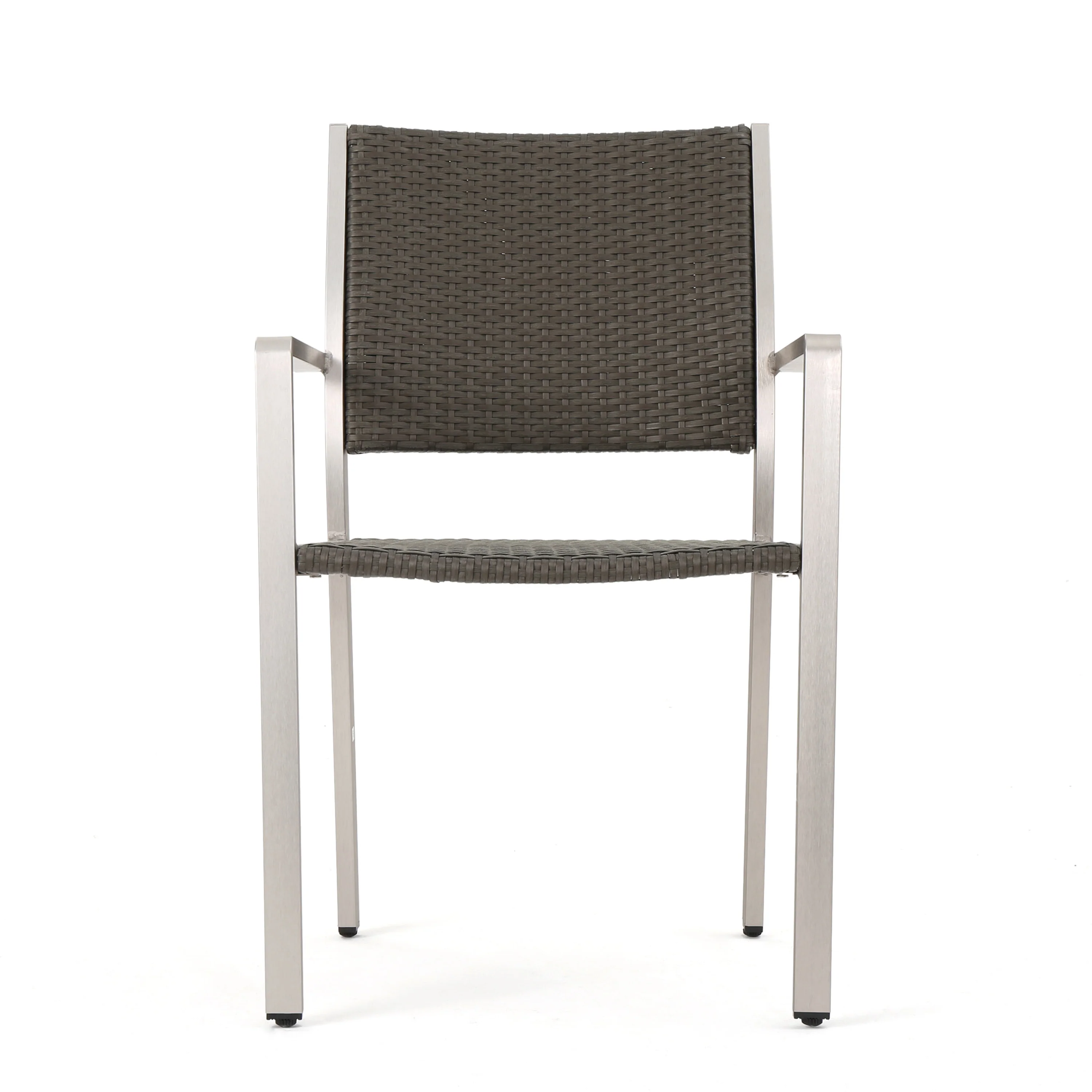 Cherie Outdoor 16 Piece Aluminum Estate Collection with Cushions and Fire Pit - furnishings