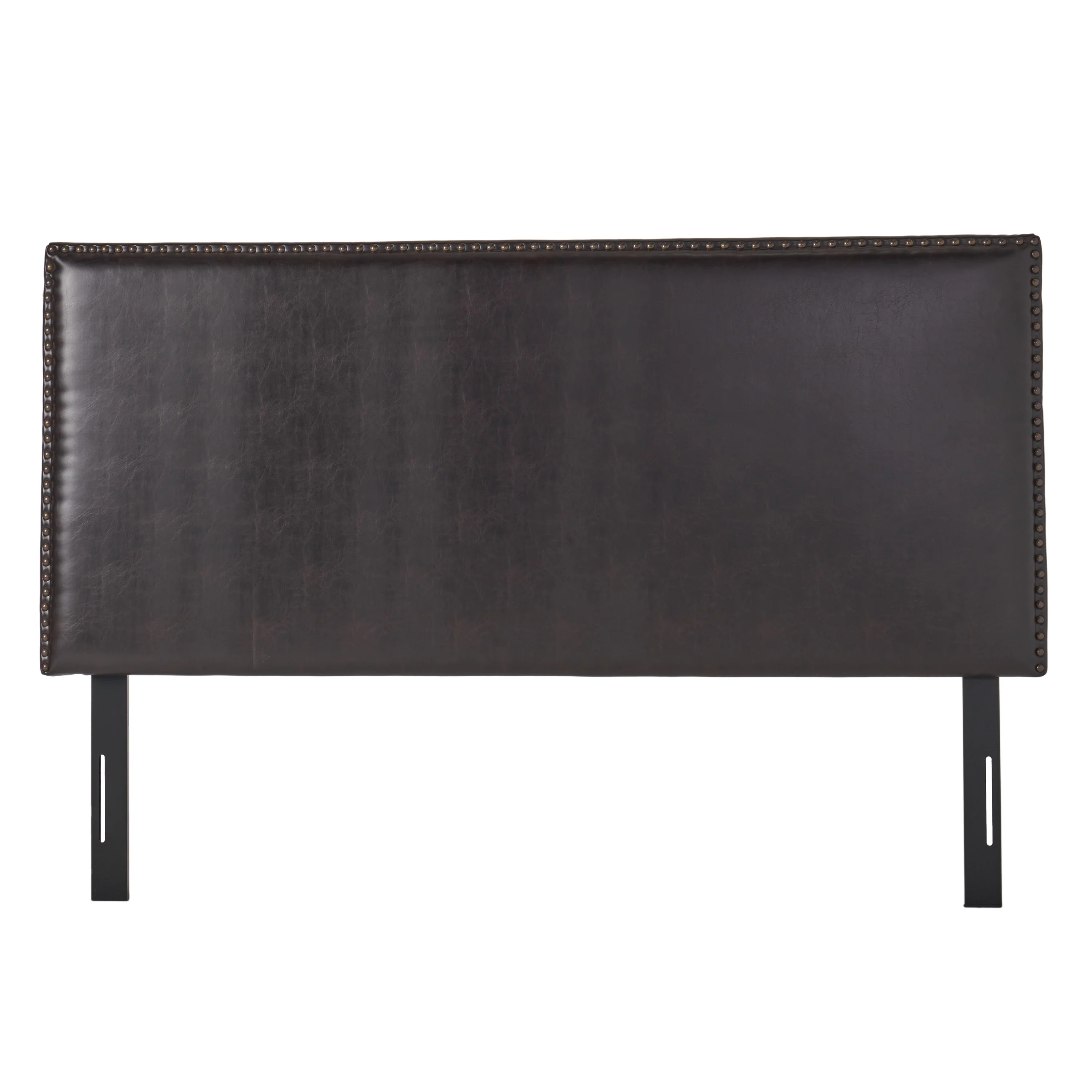 Westin King-to-Cal King Adjustable Brown Leather Headboard - furnishings