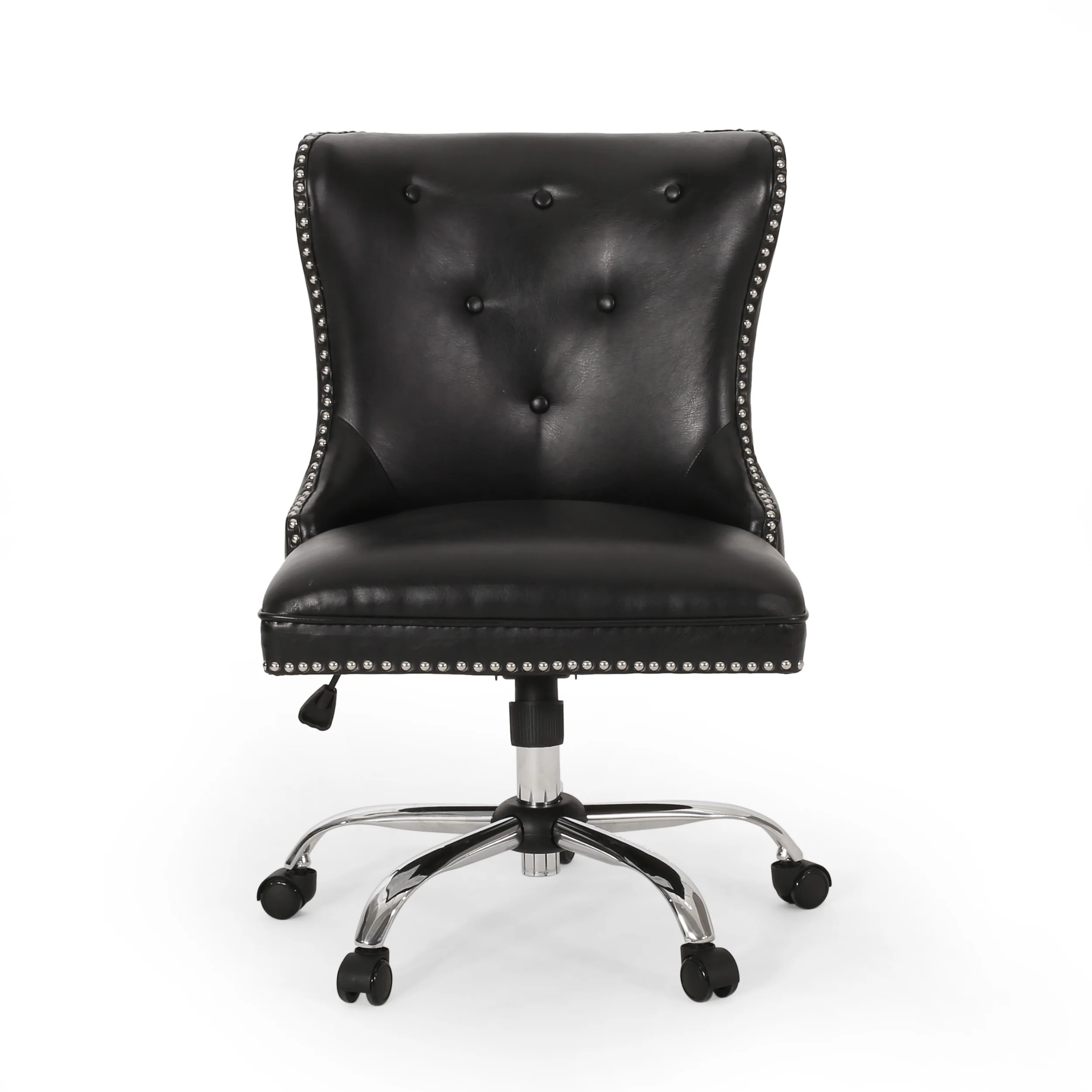 Abagail Contemporary Tufted Swivel Office Chair - furnishings