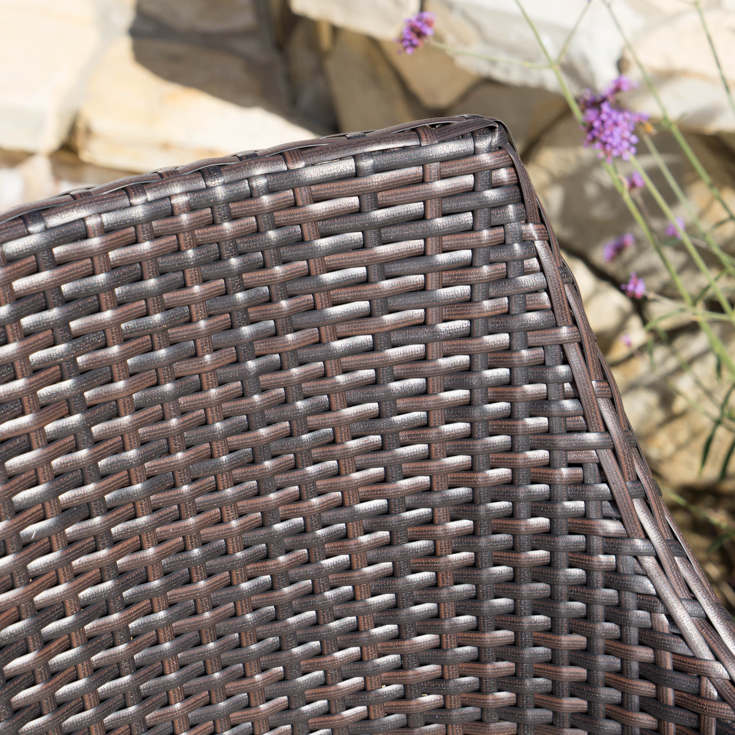 Leeward Outdoor 7 Piece Wicker Oval Dining Set - furnishings