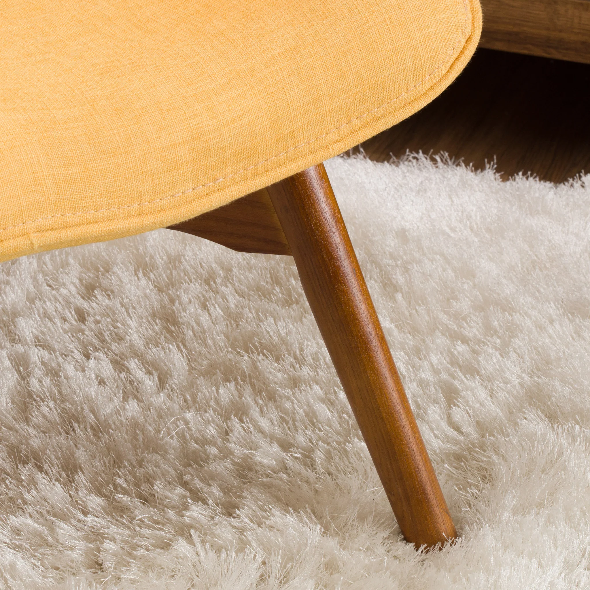 Acantha Mid Century Modern Contour Accent Lounge Chair - furnishings