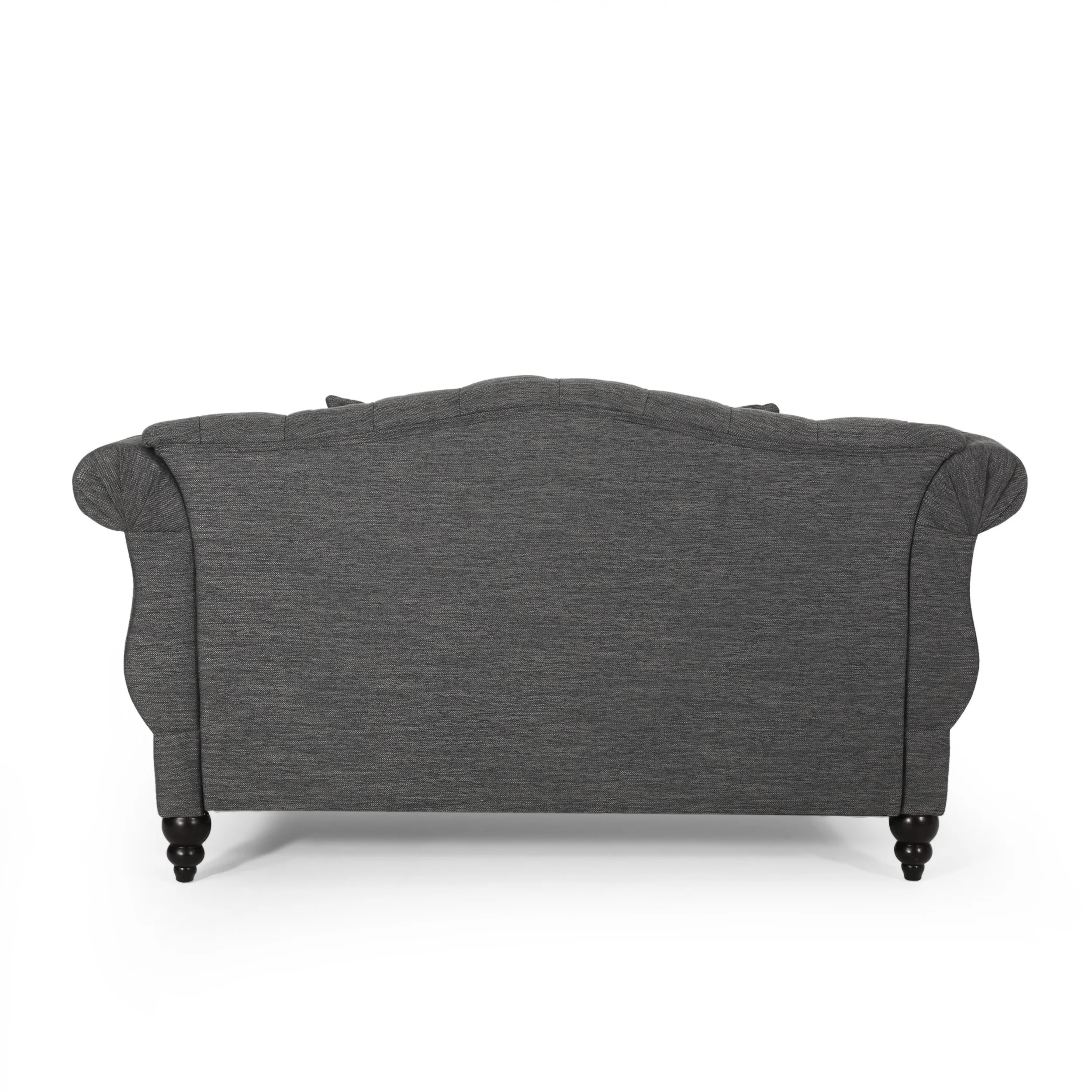 Horeb Contemporary Tufted Double Chaise Lounge with Accent Pillows - furnishings