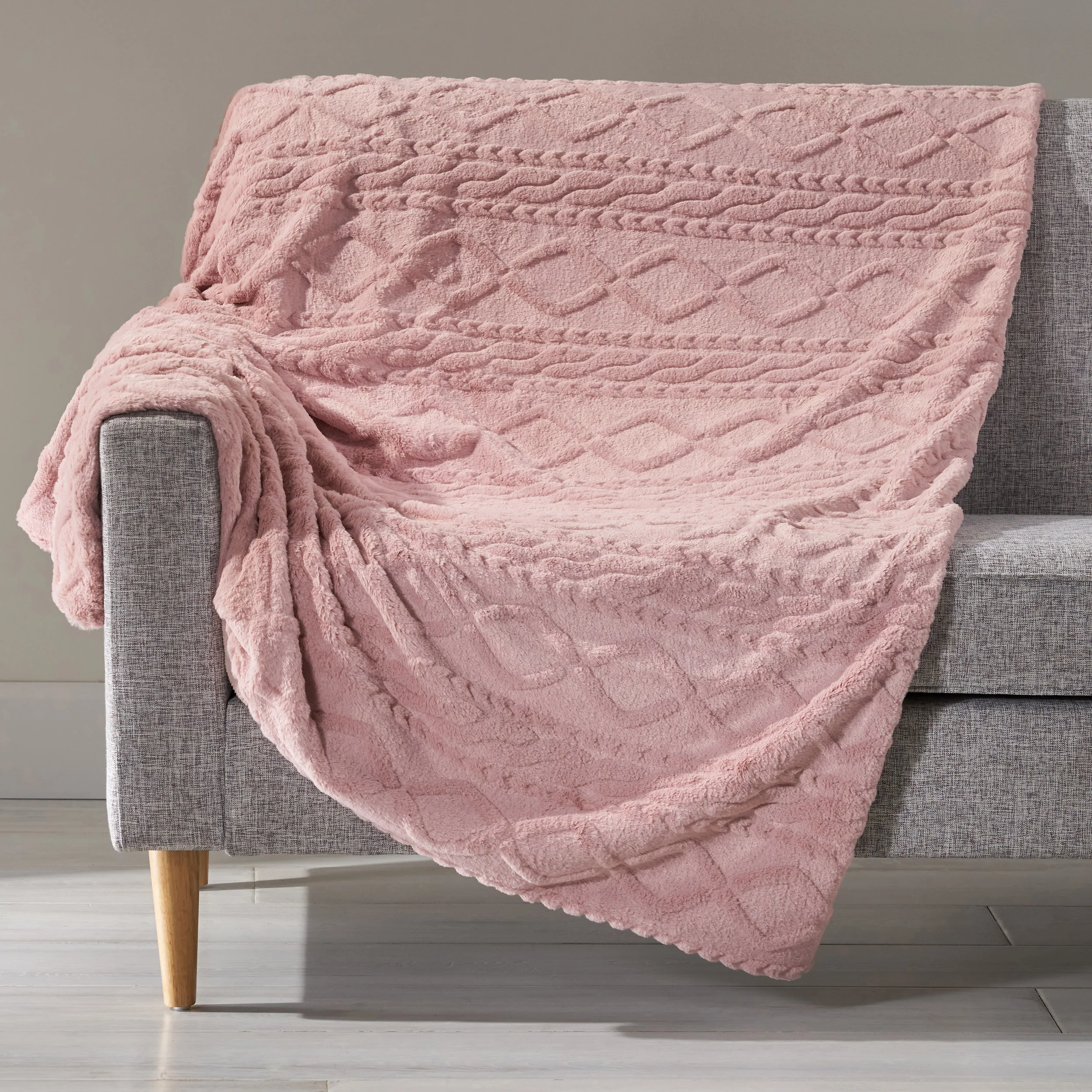 Alric Faux Fur Throw Blanket - furnishings
