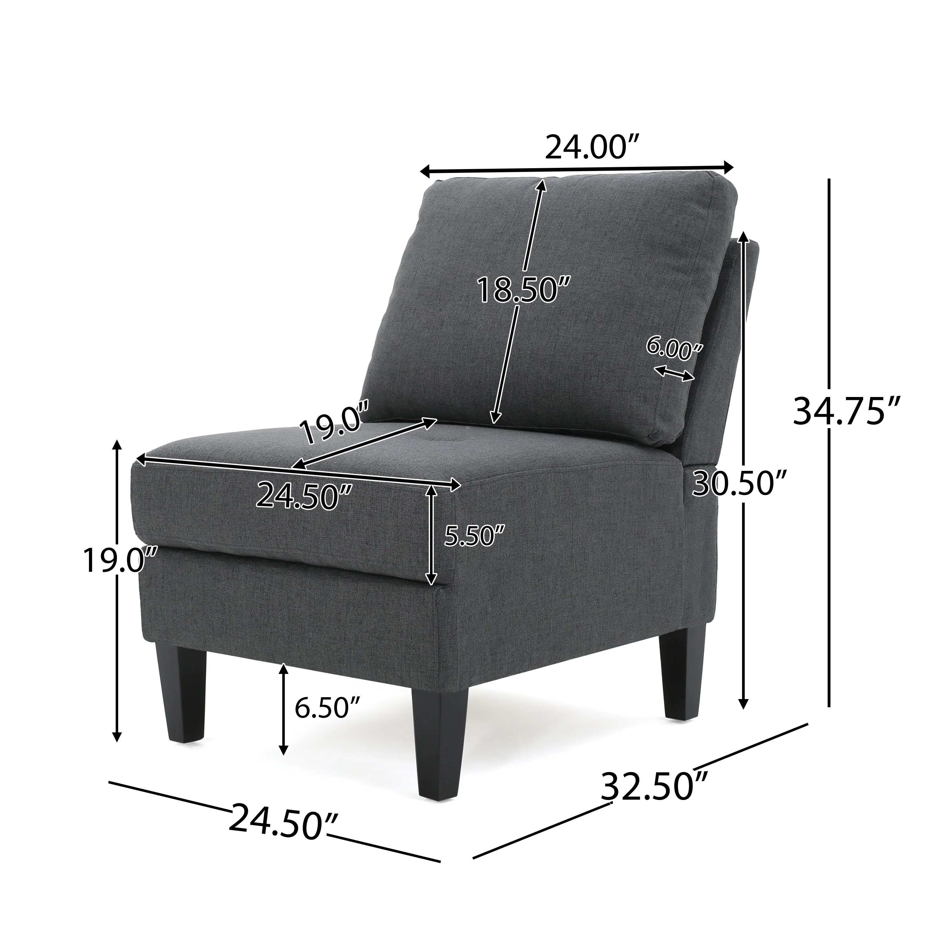 Bridger Fabric Sectional Couch - furnishings