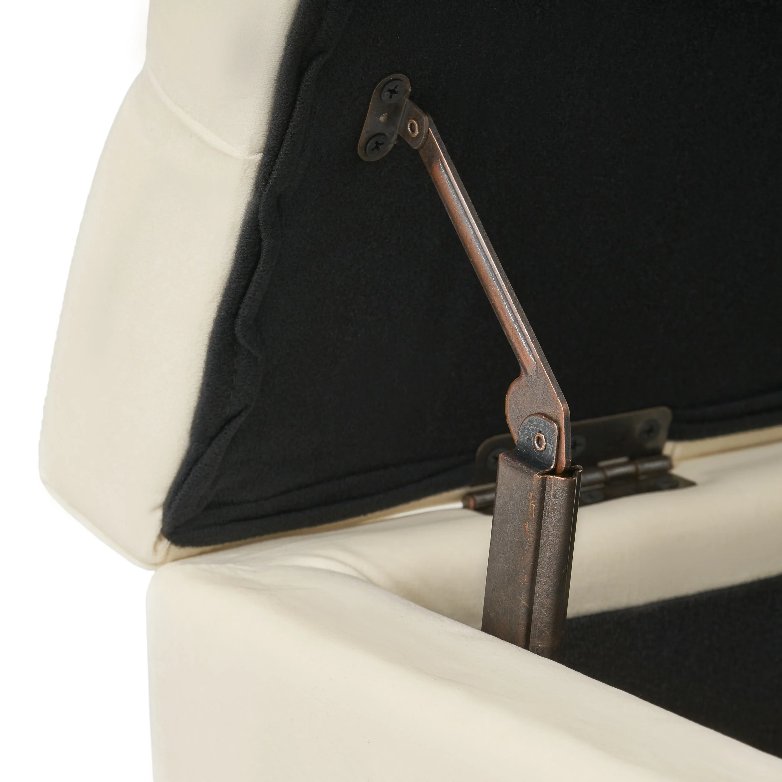 Molle Contemporary Button-Tufted Velvet Storage Ottoman Bench - furnishings
