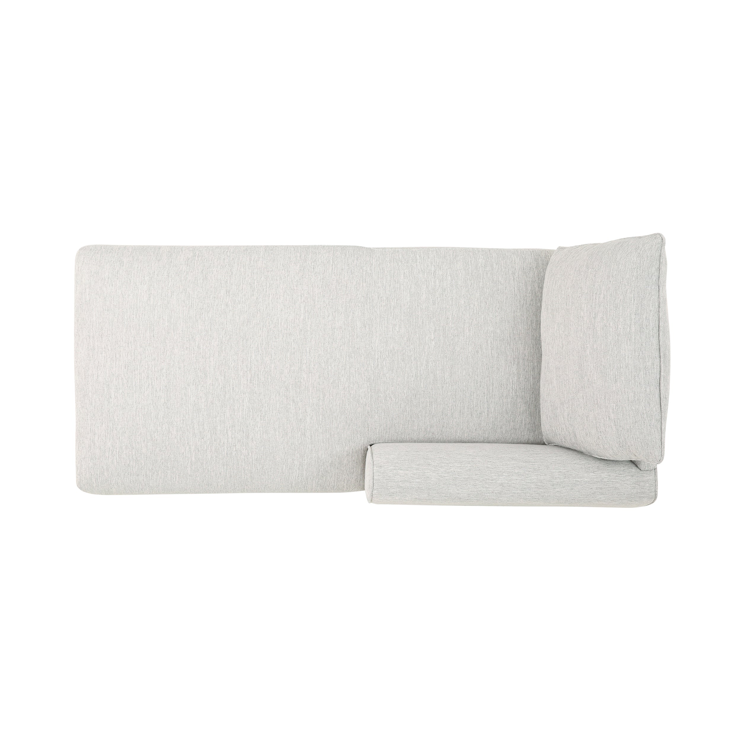 Clarke Contemporary Fabric 4 Seater Chaise Lounge Sectional Sofa - furnishings