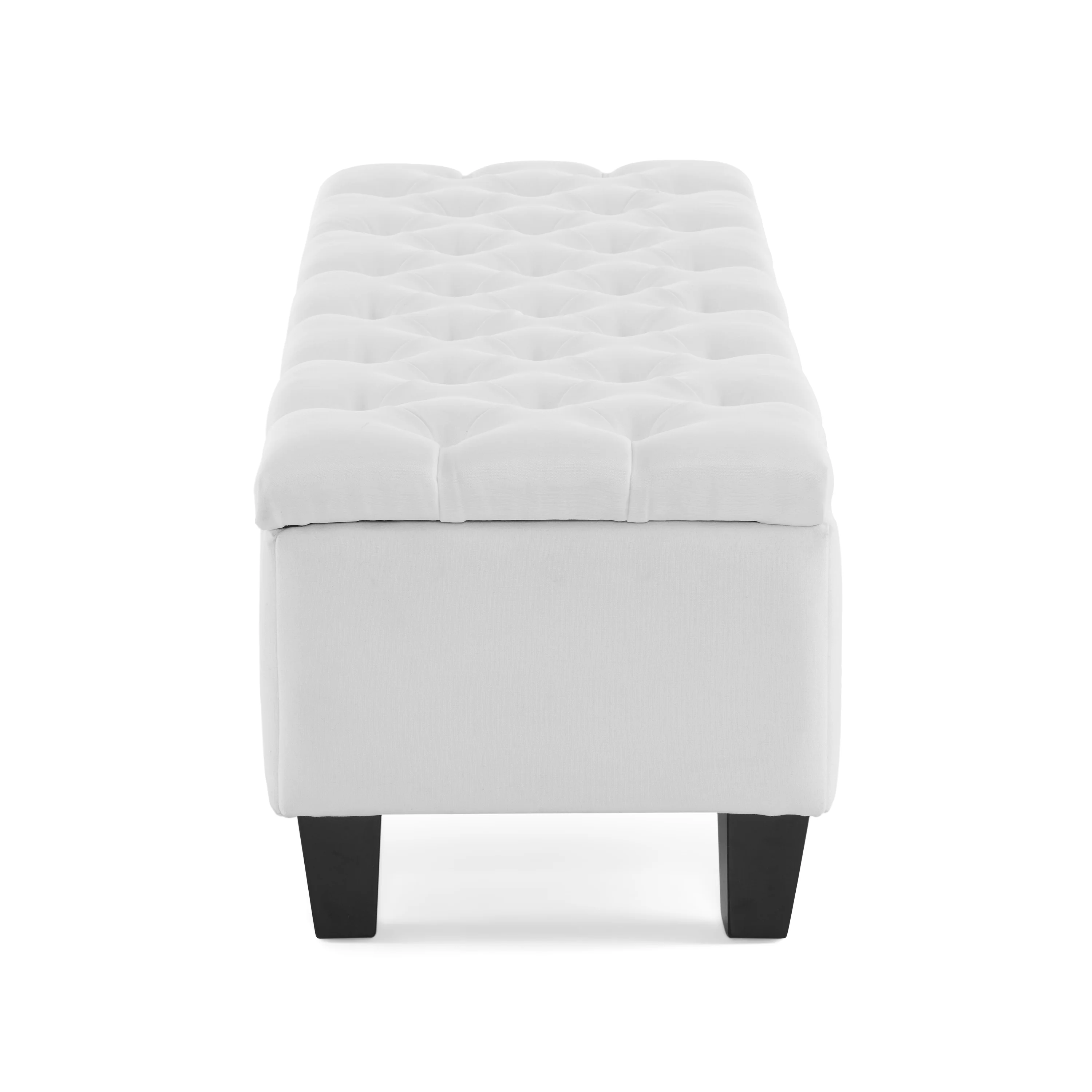 Noctiss Tufted Fabric Ottoman Bench - furnishings