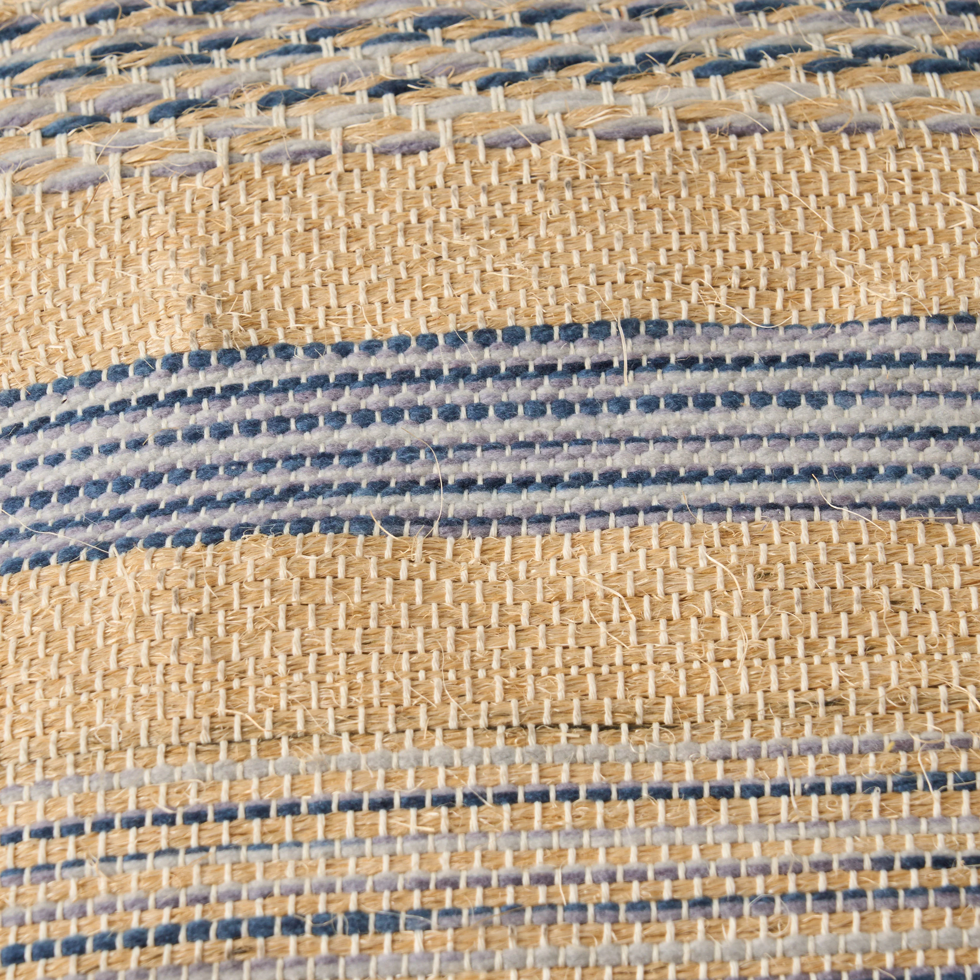 Lola Boho Handcrafted Fabric Cube Pouf - furnishings