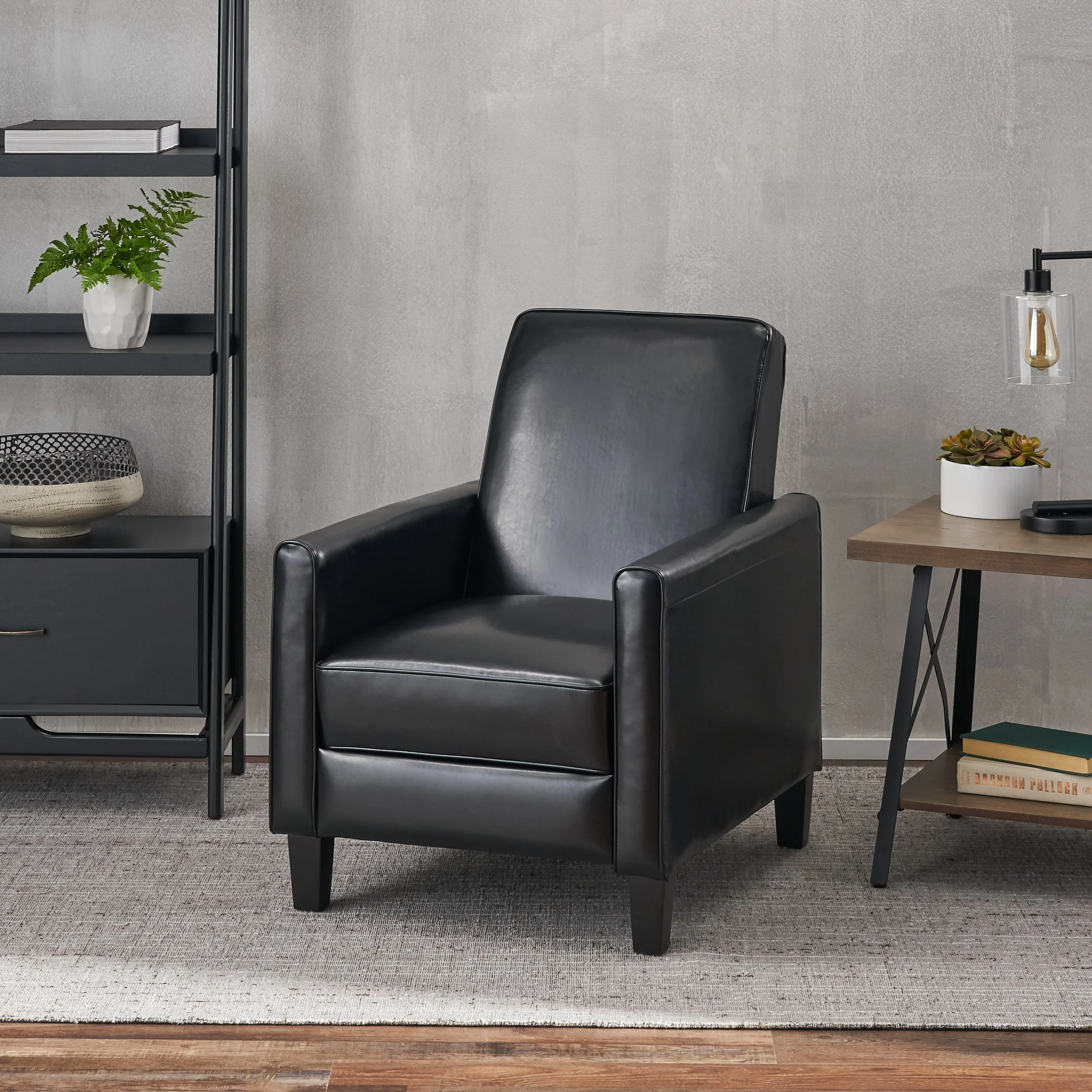 Lucas Modern Leather Recliner Chair - furnishings