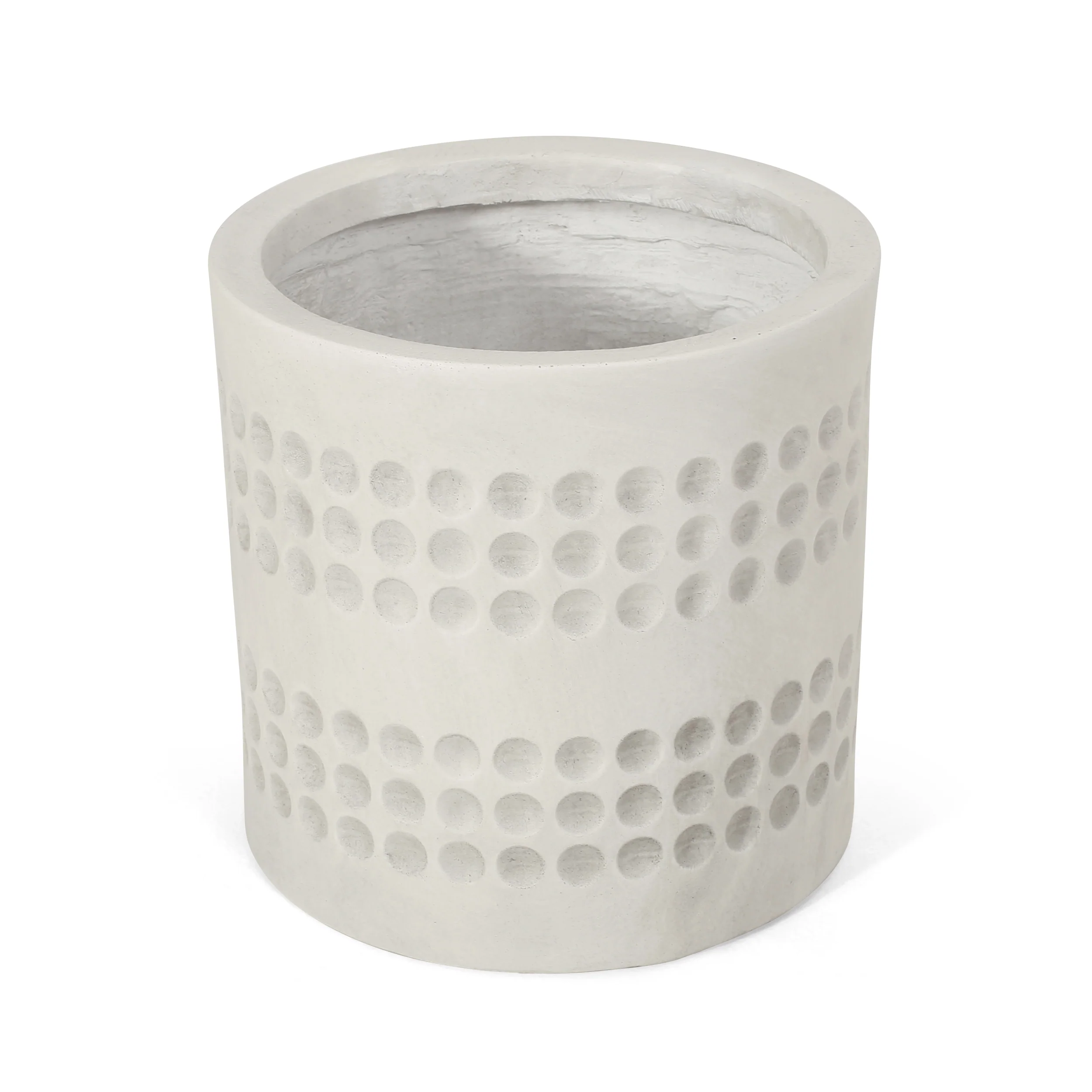 Suncook Outdoor Cast Stone Planter - furnishings