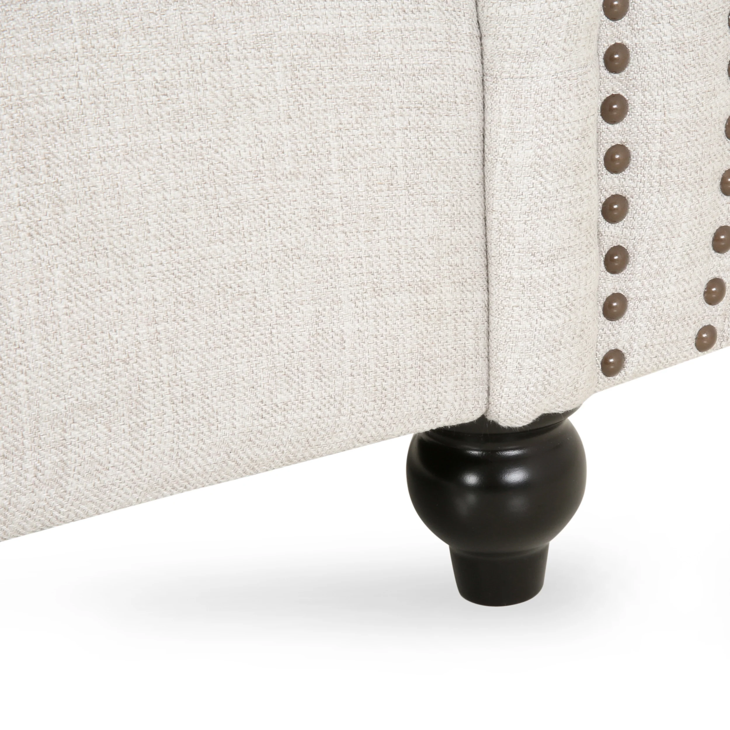 Rachel 6 Seater Tufted Fabric Chesterfield Sectional - furnishings