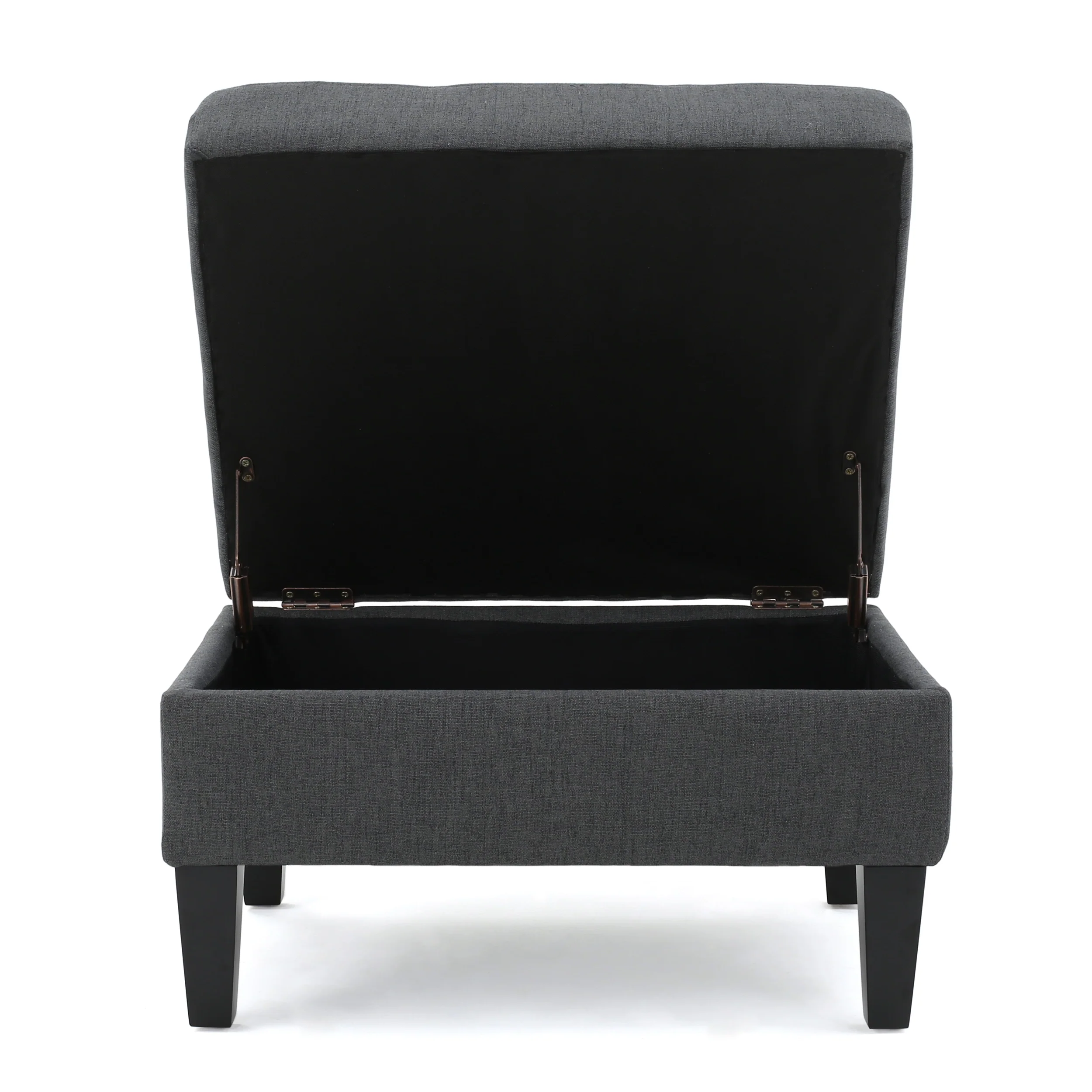 Bridger Fabric Sectional Couch with Storage Ottoman - furnishings