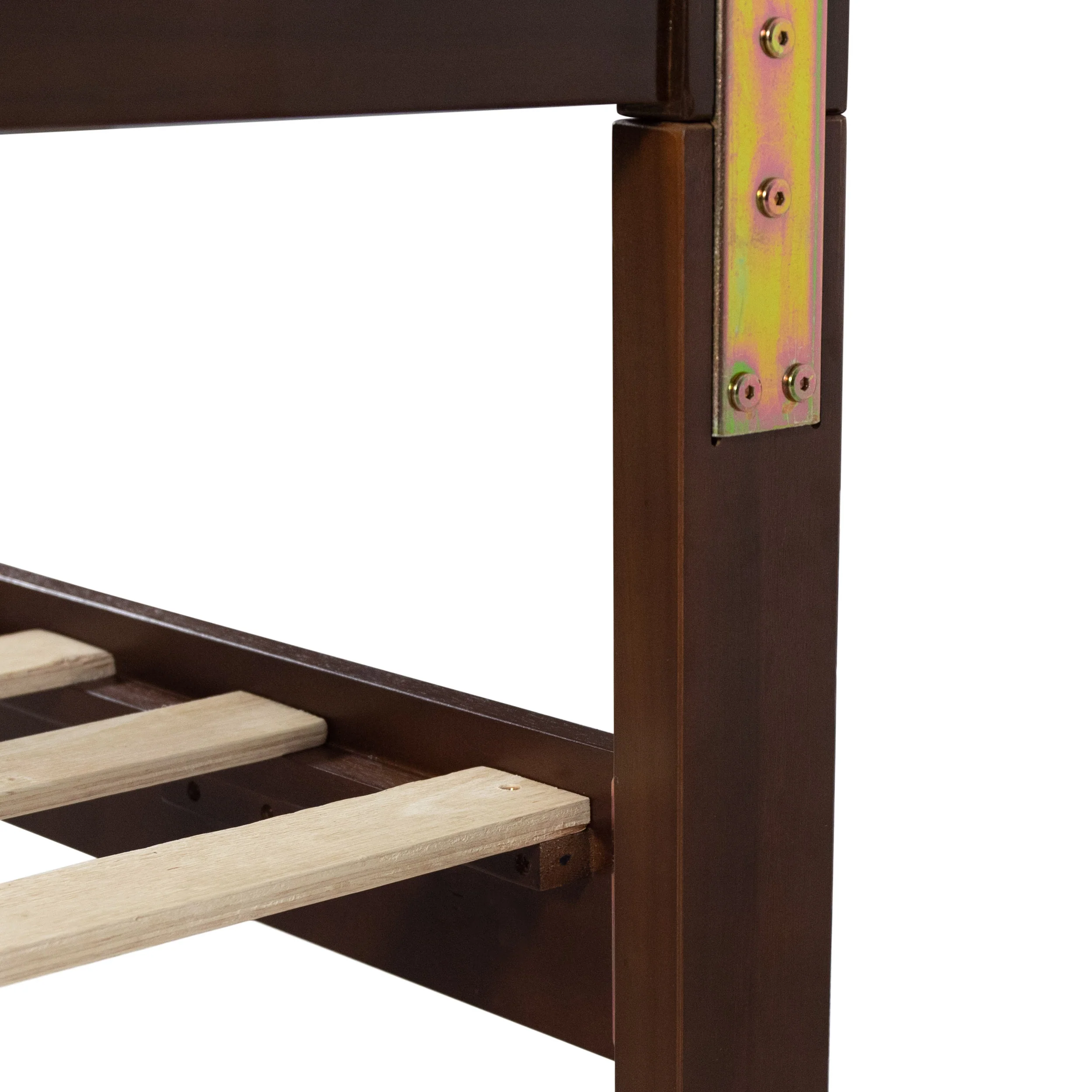 Contessa Modern Farmhouse Acacia Wood Queen Bed Platform - furnishings