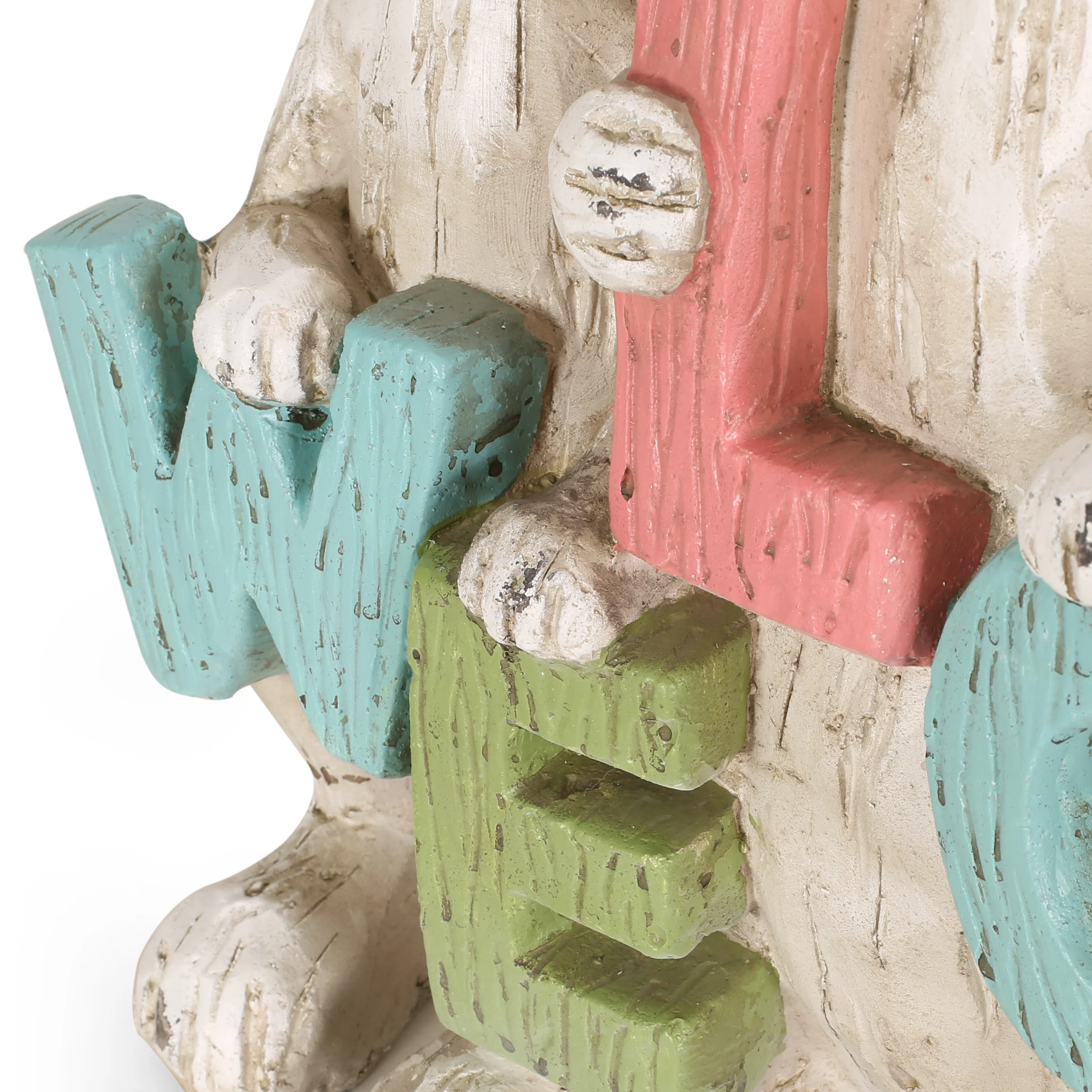 Rogge Outdoor Rabbit Family Garden Statue, Multi-Colored - furnishings