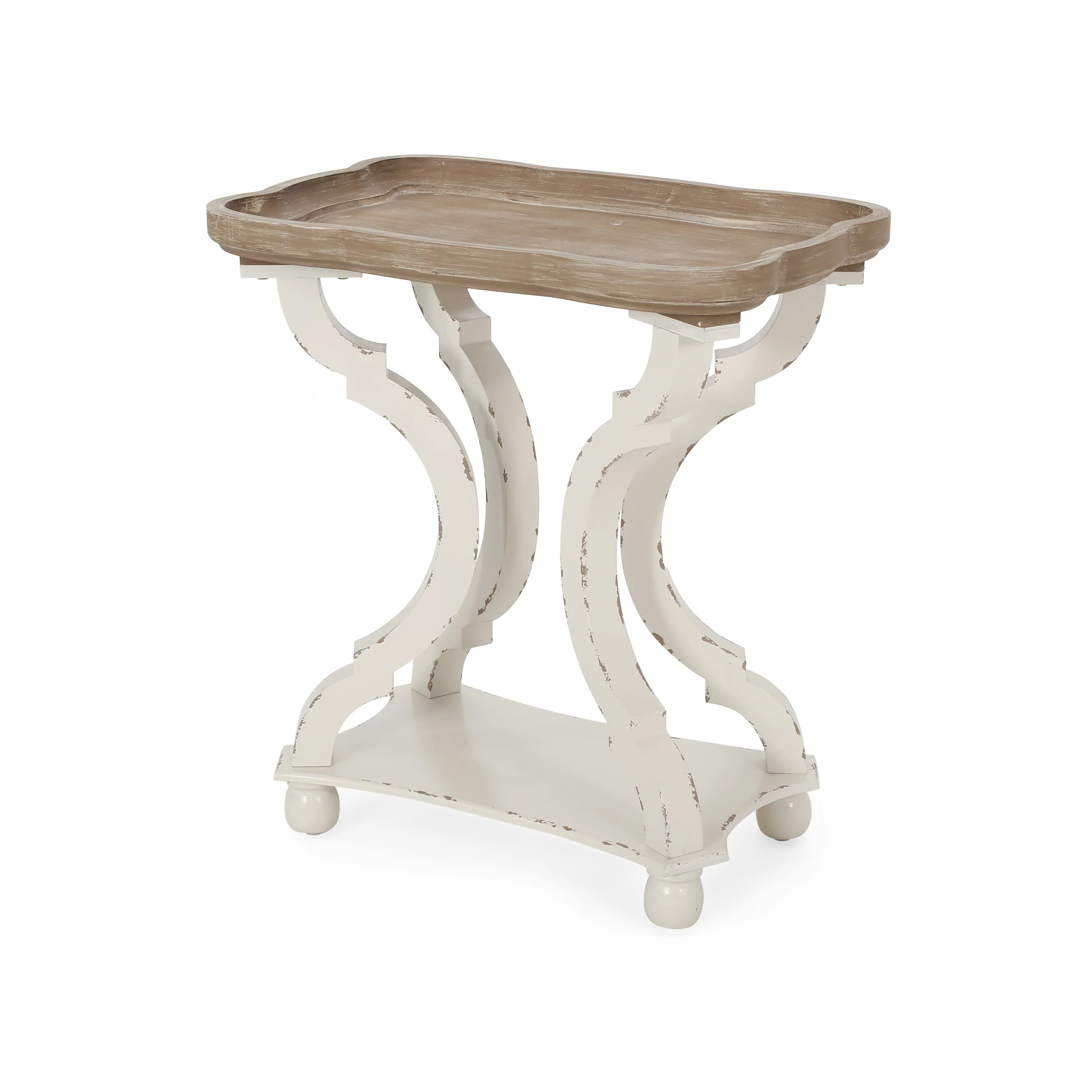 Andrew French Country Accent Table with Rectangular Top - furnishings