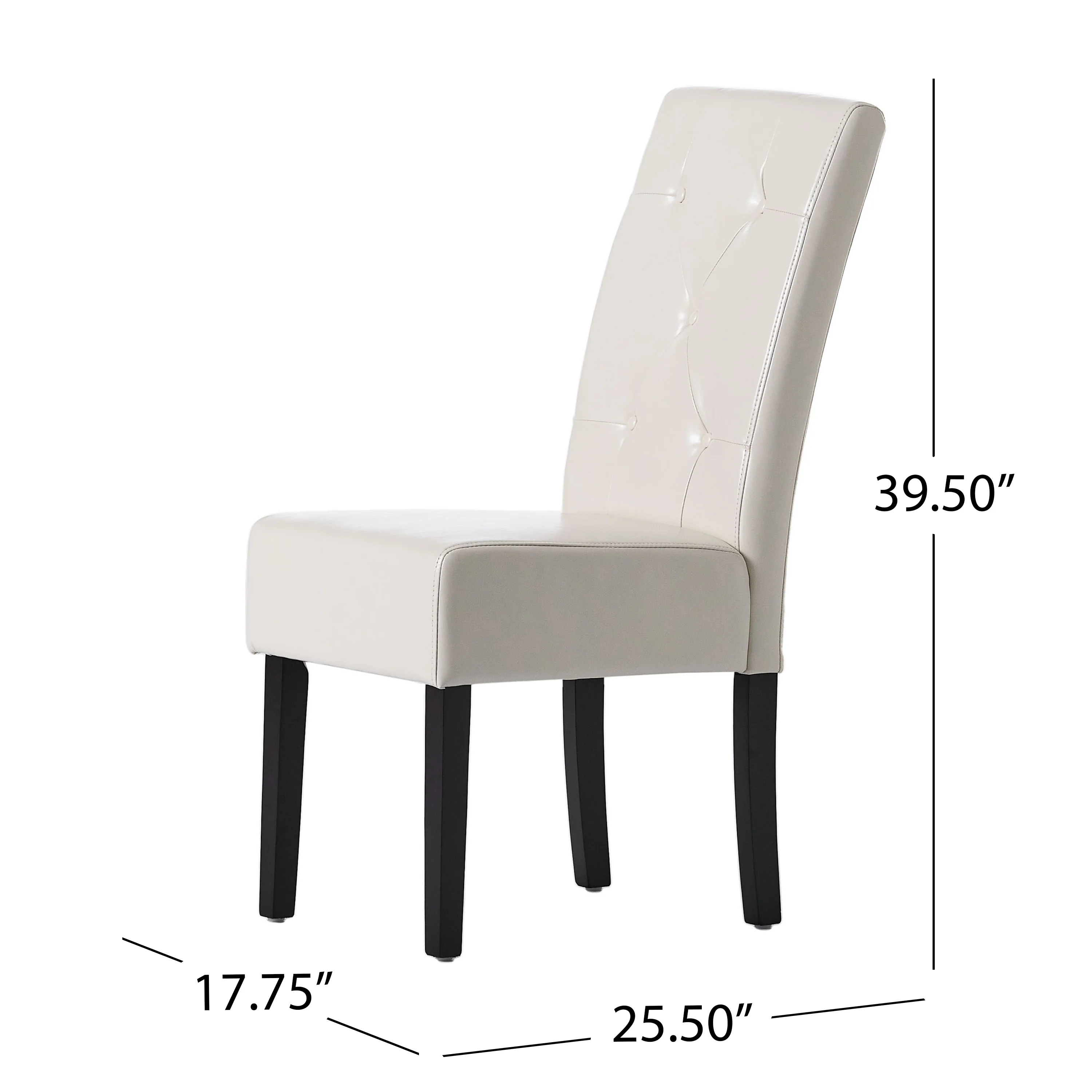 Alexander Bonded Leather Dining Chair - furnishings