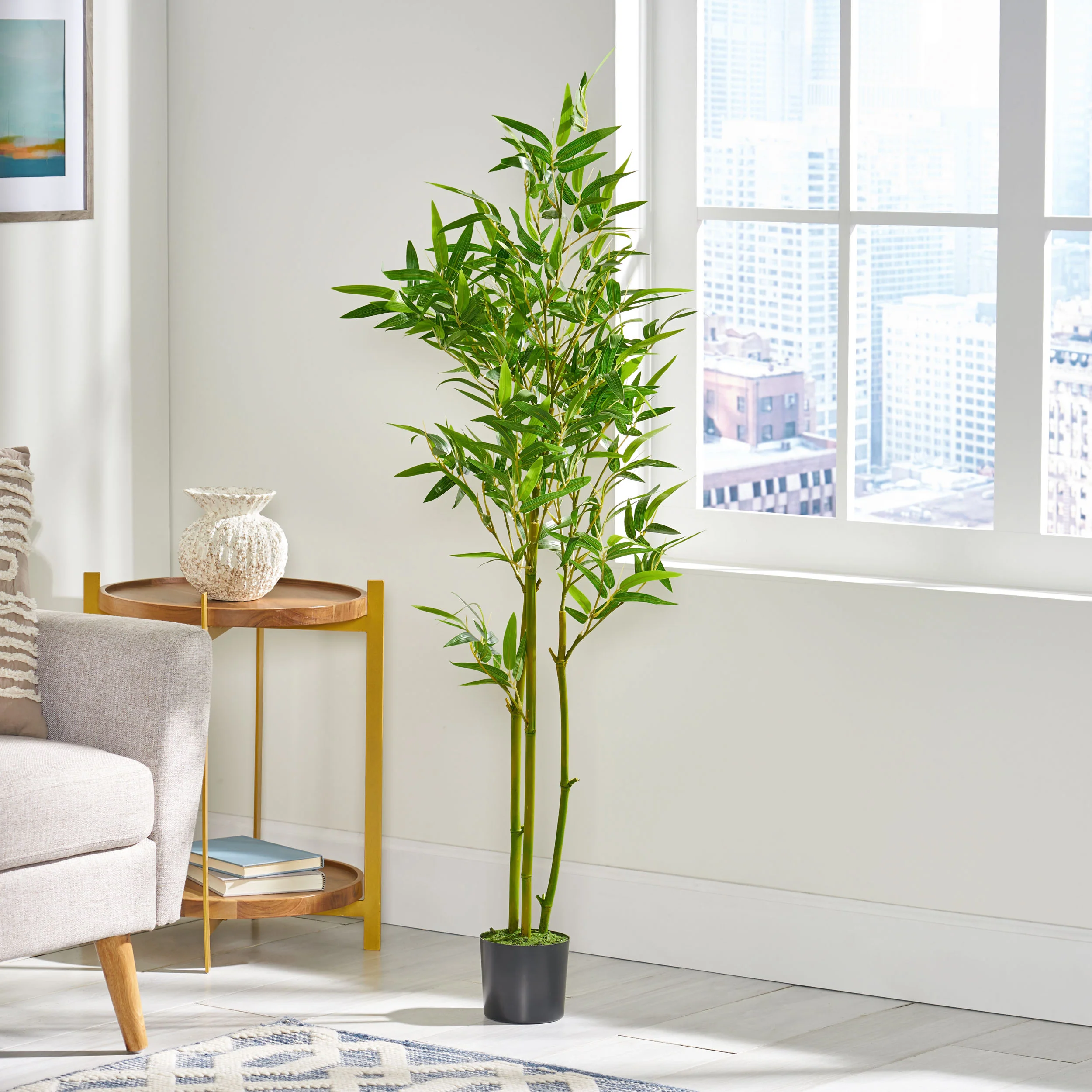 Varnell Soperton Artificial Bamboo Plant - furnishings