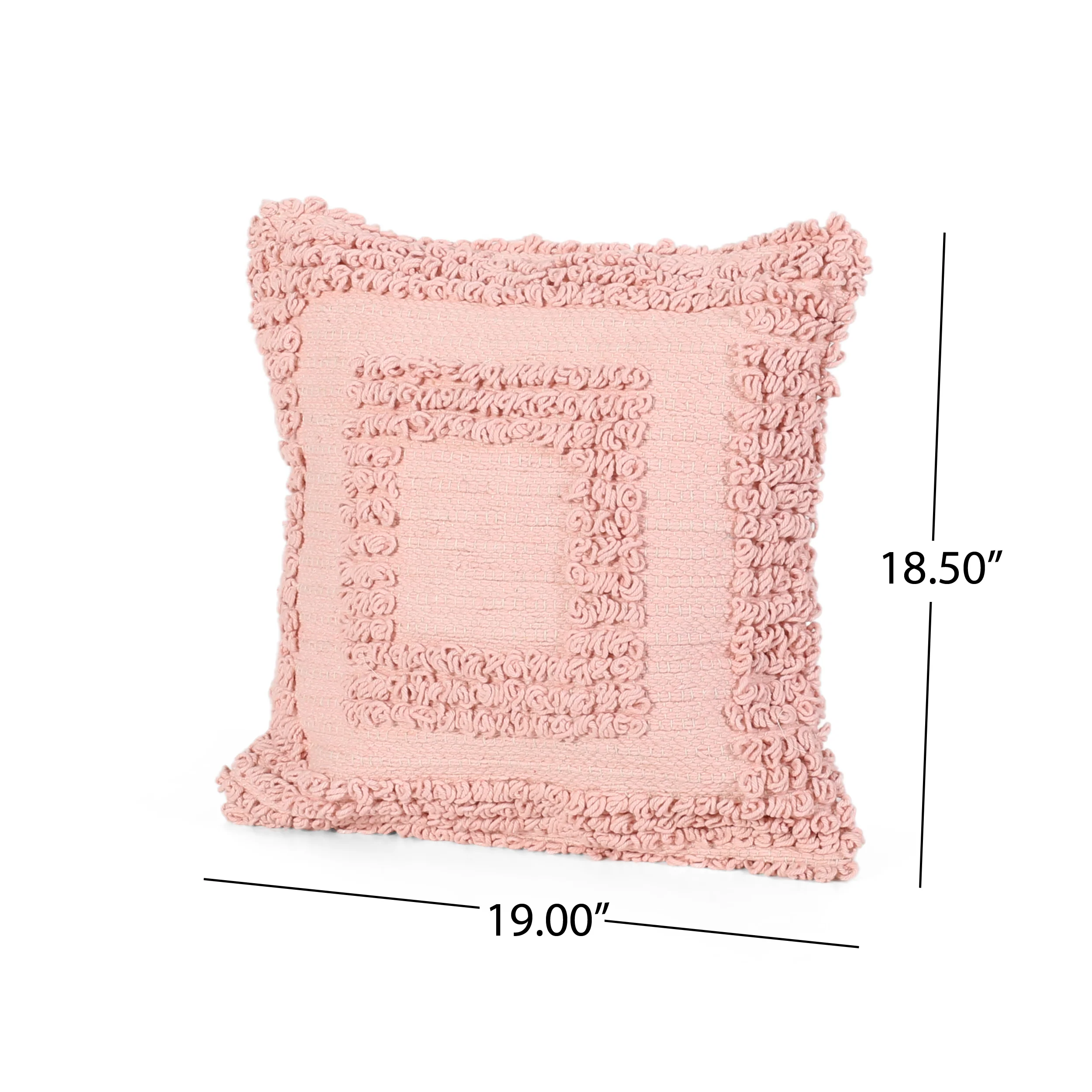 Lamontae Boho Cotton Throw Pillow - furnishings