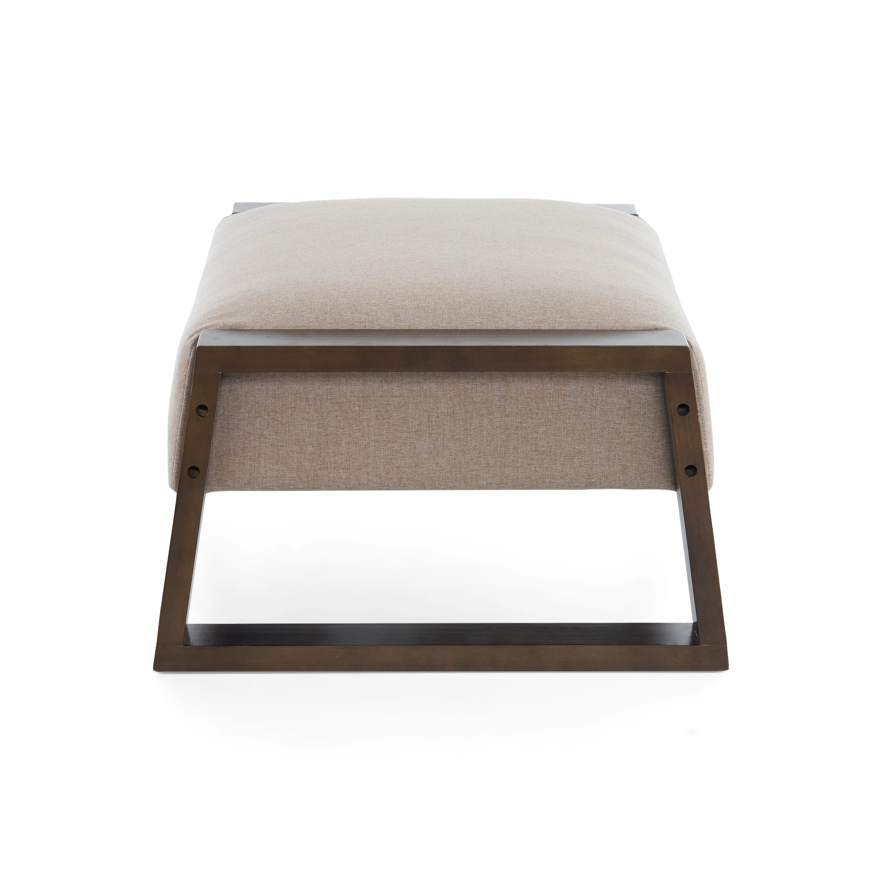 Isoldea Modern Fabric Ottoman Bench - furnishings