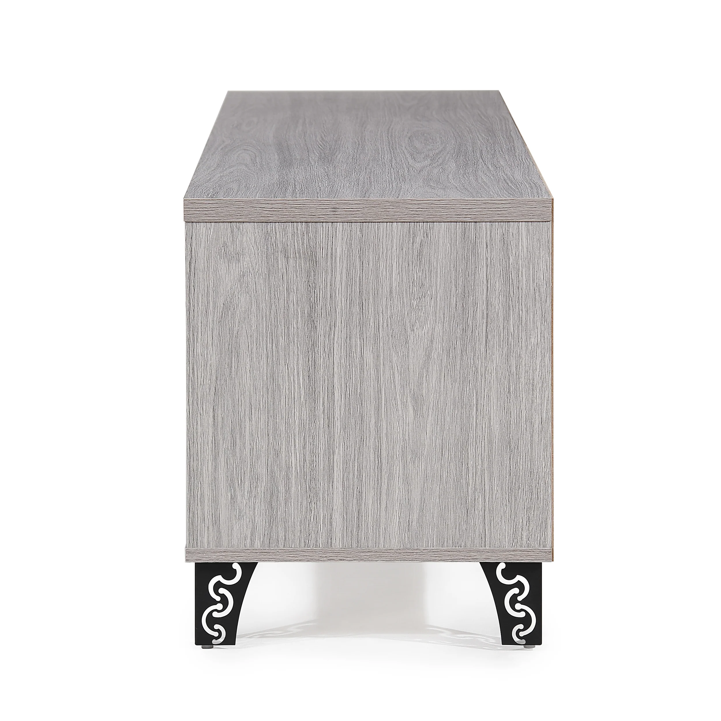 Celia Mid Century Modern Cabinet & Shelves TV Stand - furnishings