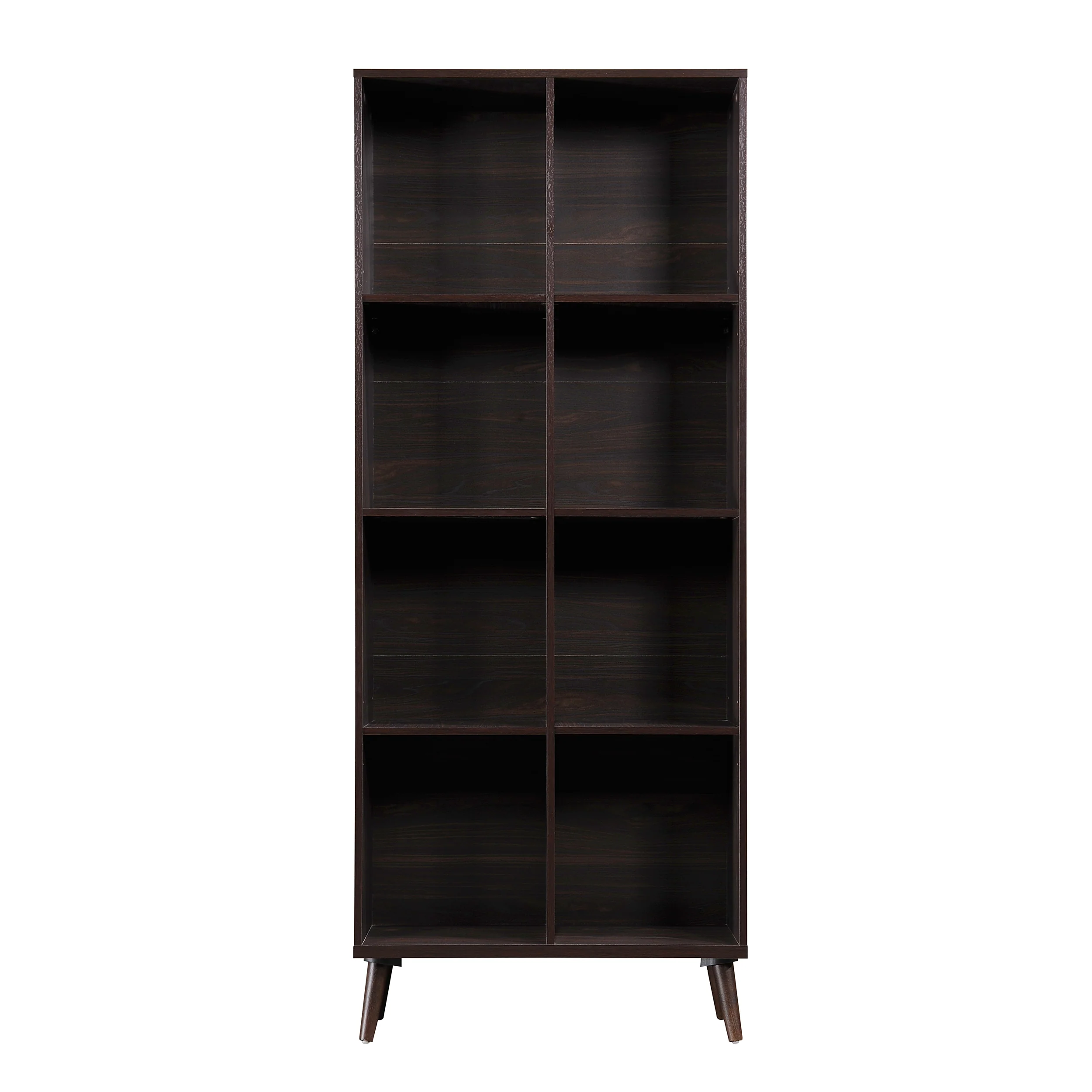 Clement Mid Century 2 Piece TV Stand & Bookcase Set - furnishings