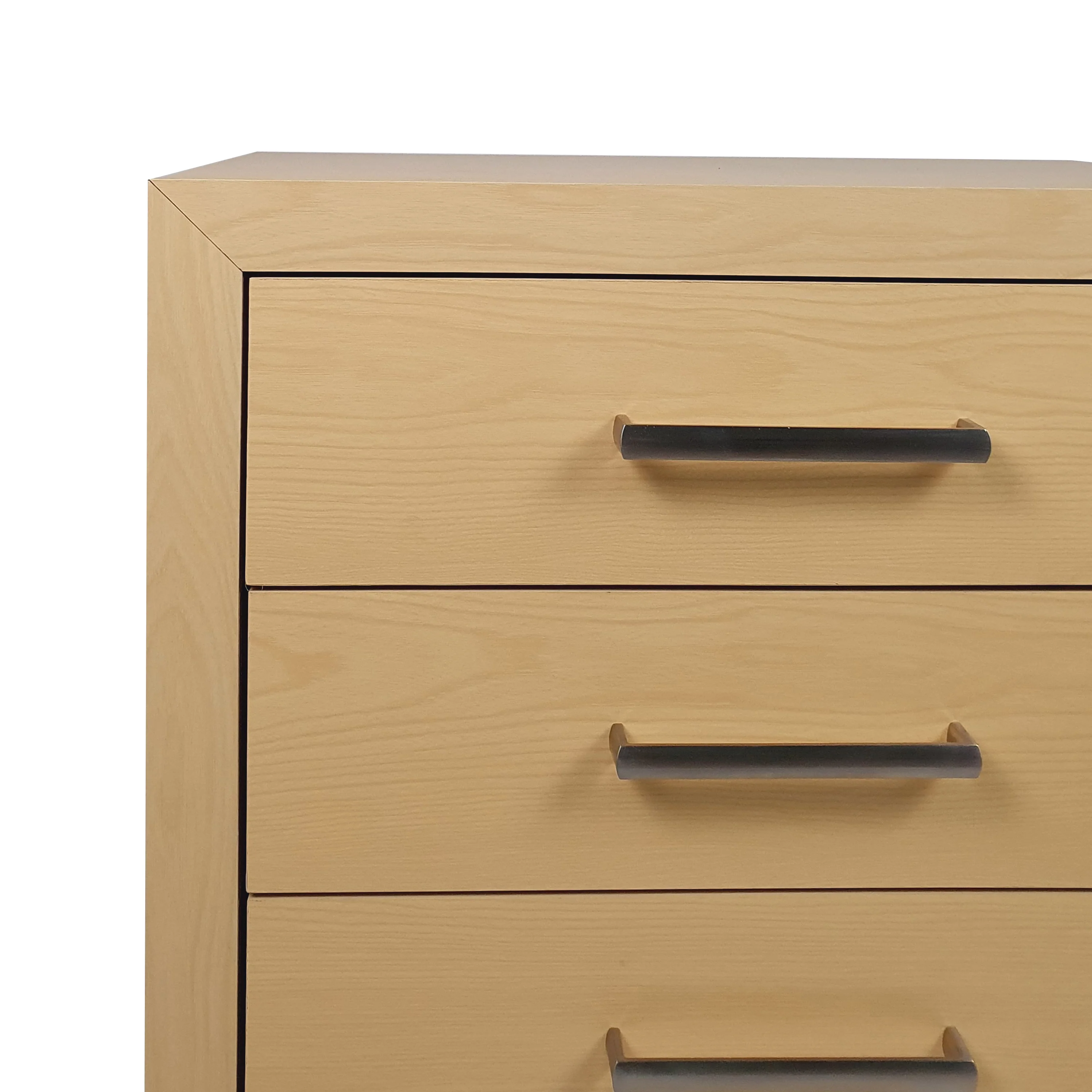 Borah Contemporary Faux Wood 2 Piece 4 Drawer Dresser and Nightstand Bedroom Set - furnishings