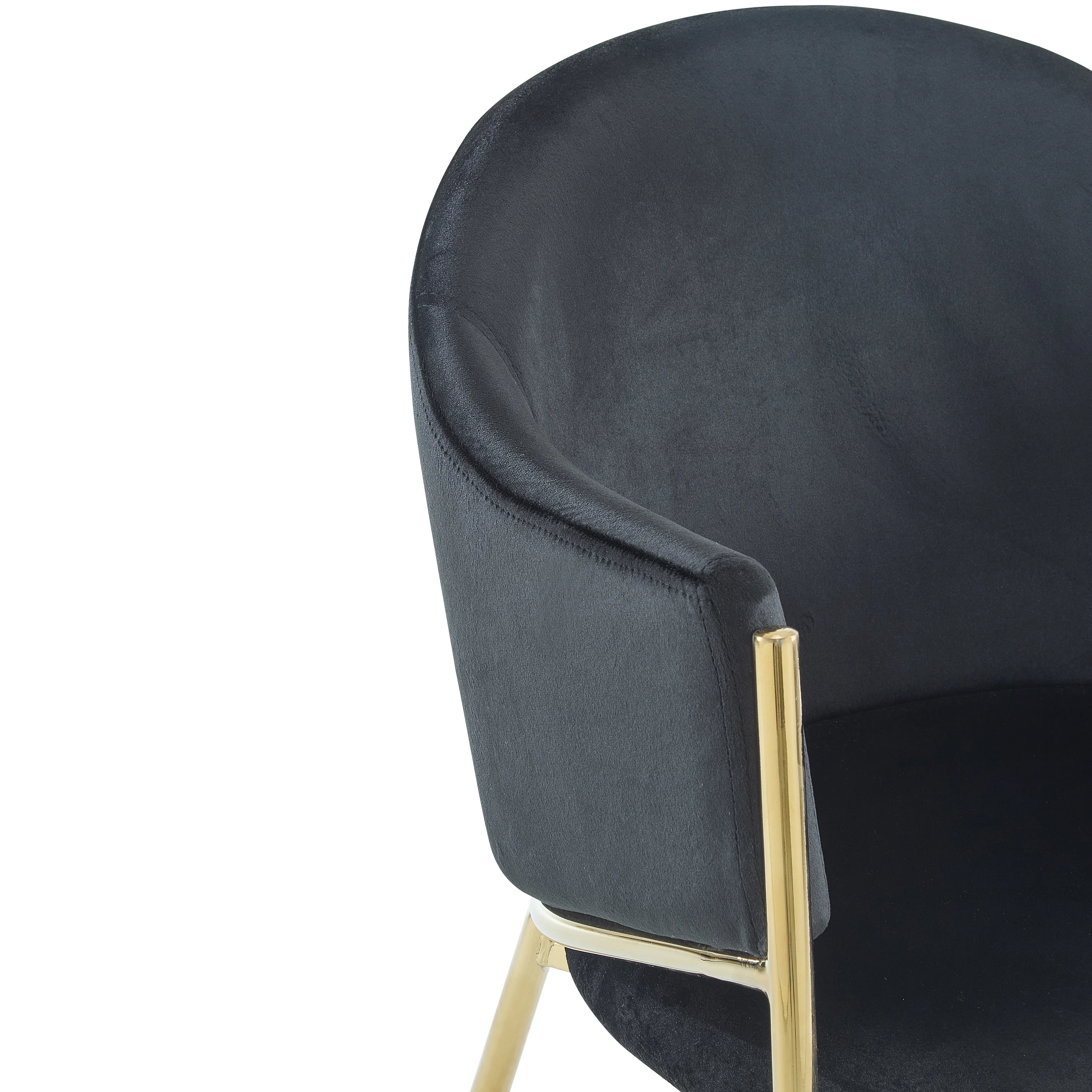 Aspena Modern Upholstered Velvet Dining Chairs - furnishings