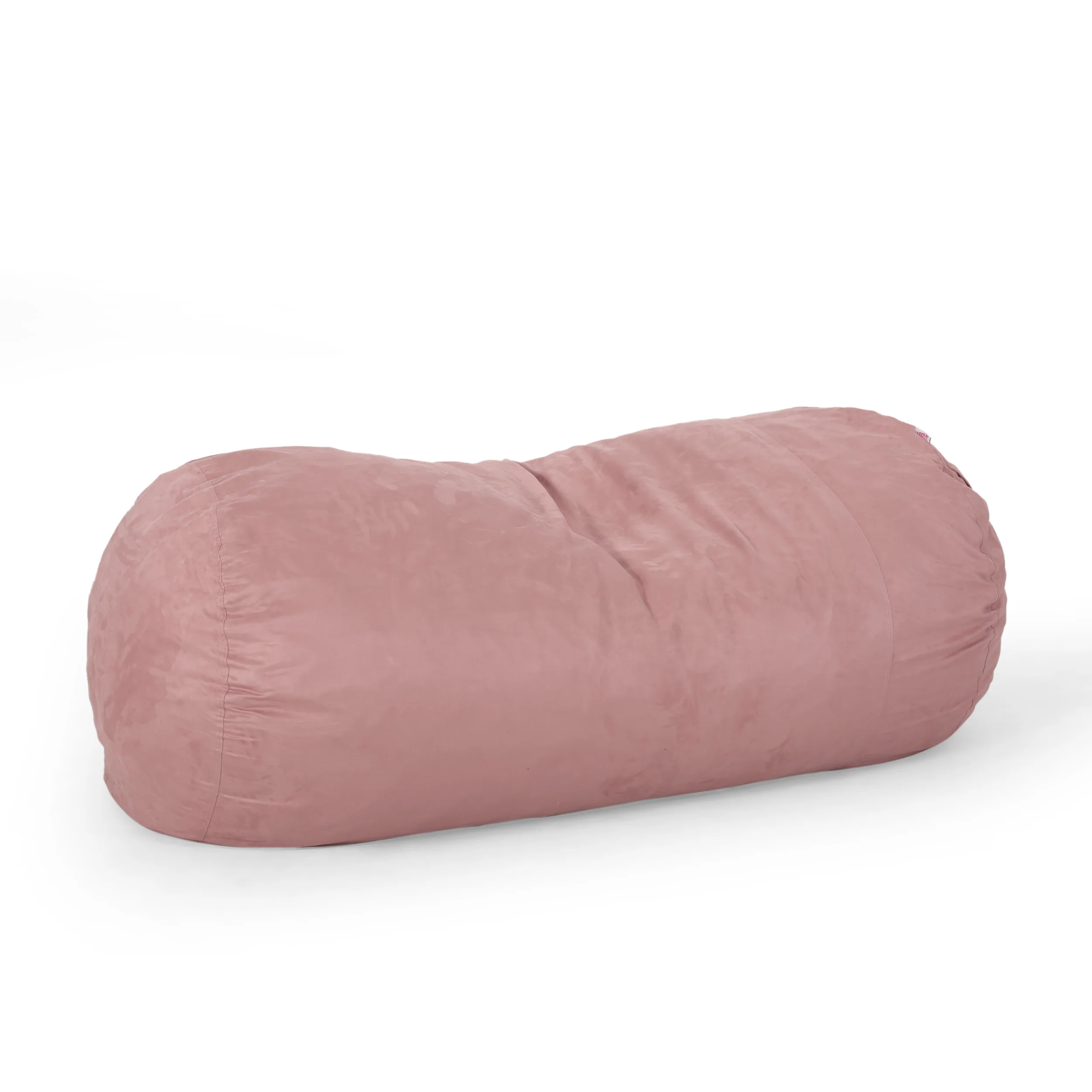 Tucker Modern 8 Foot Microfiber Pastel Bean Bag - furnishings