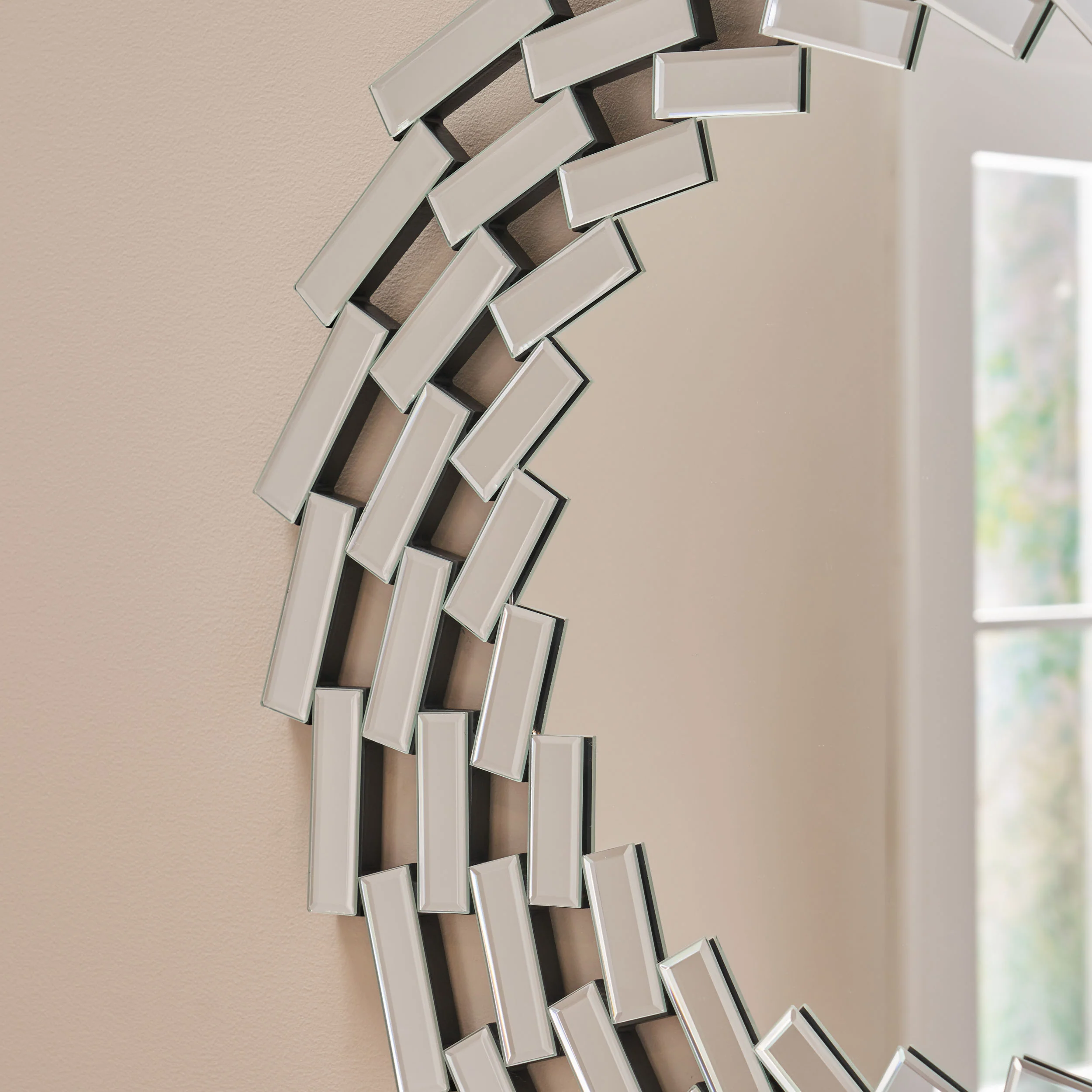 Gina Glam Wall Mirror - furnishings