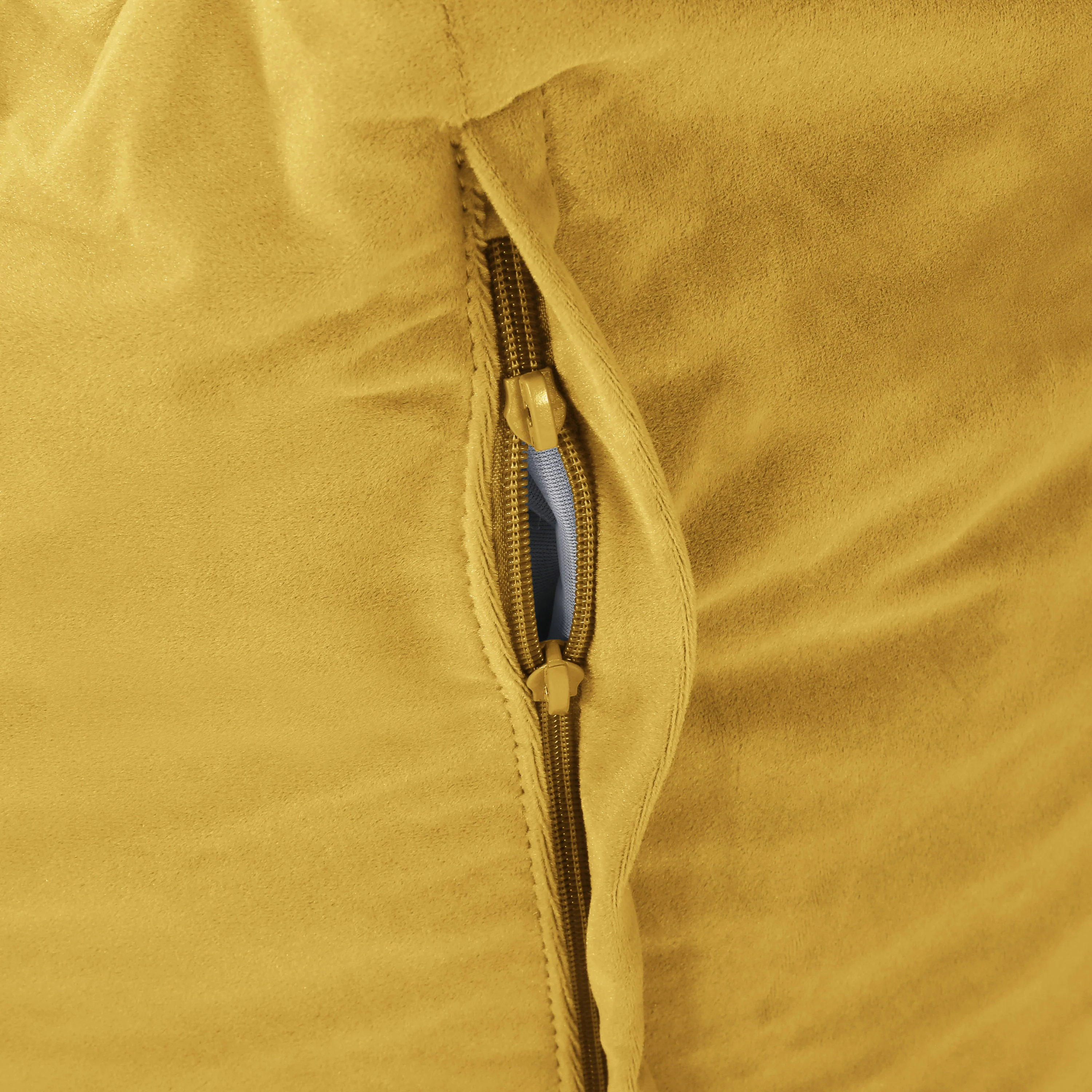 Caraway Modern Velvet Bean Bag Chair - furnishings