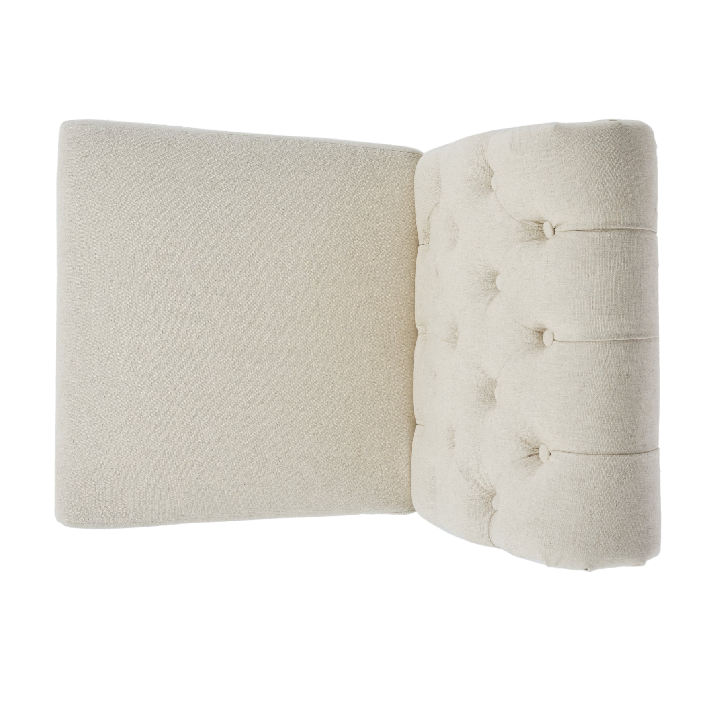 Emerson Contemporary Tufted Rolltop Dining Chairs - furnishings