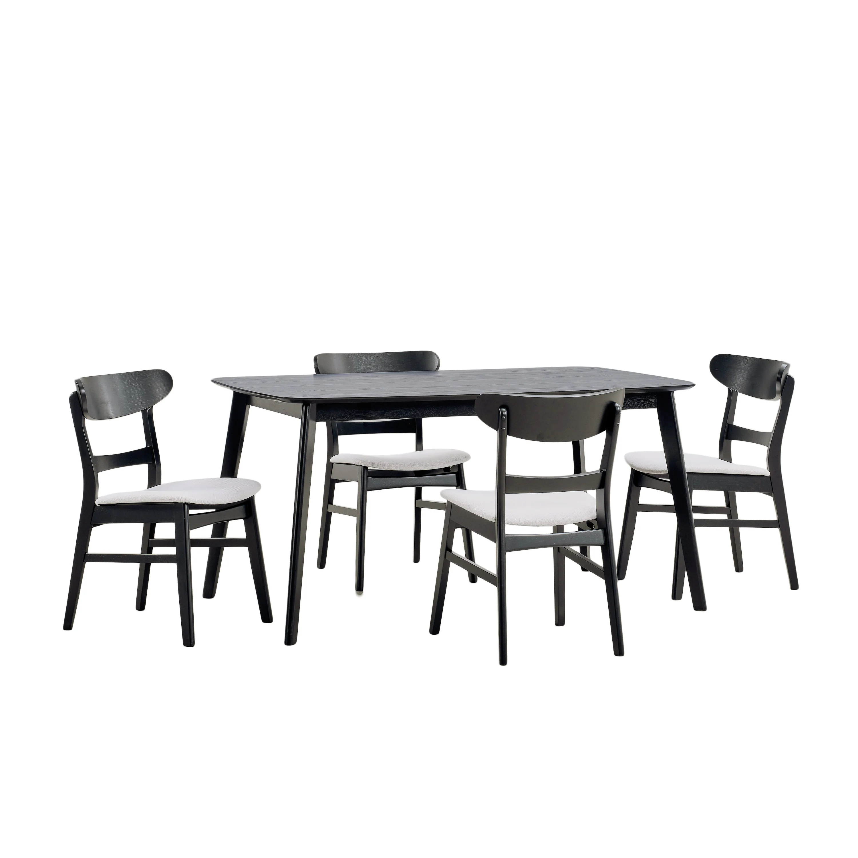 Helen Mid-Century Modern 5 Piece Dining Set - furnishings