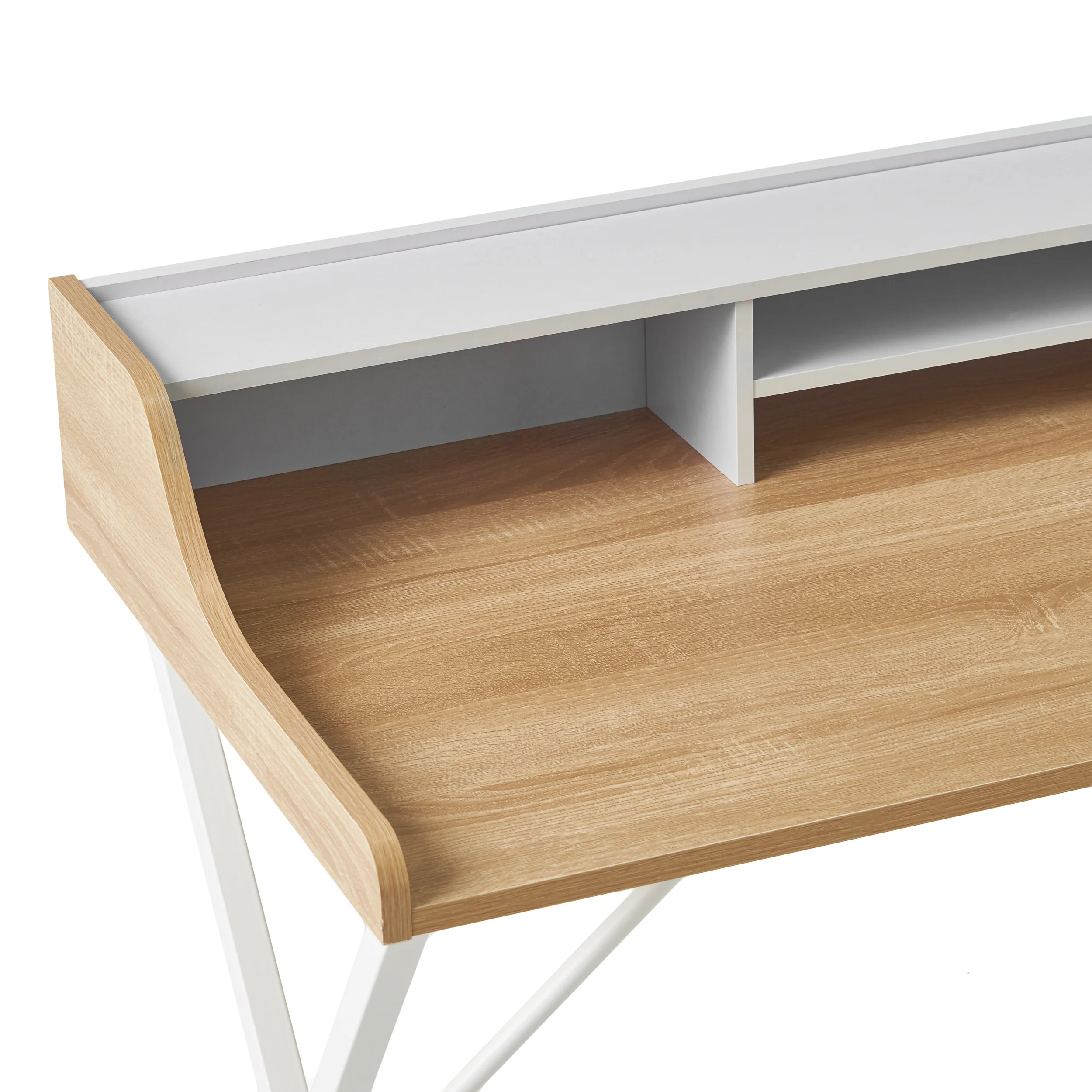 Alexandria Modern Faux Wood Computer Desk - furnishings