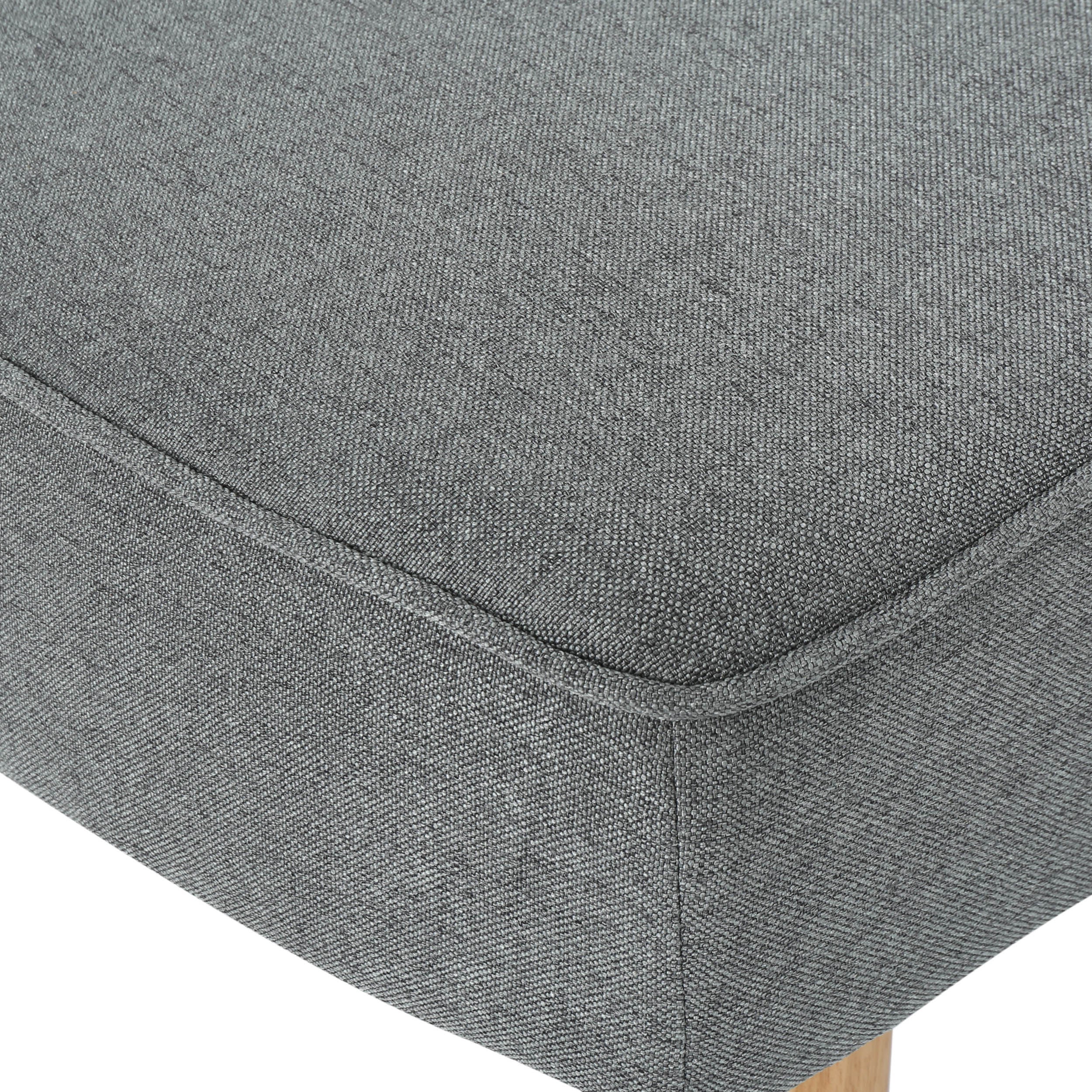 Jolie Mid Century Modern Fabric Chaise Lounge - furnishings