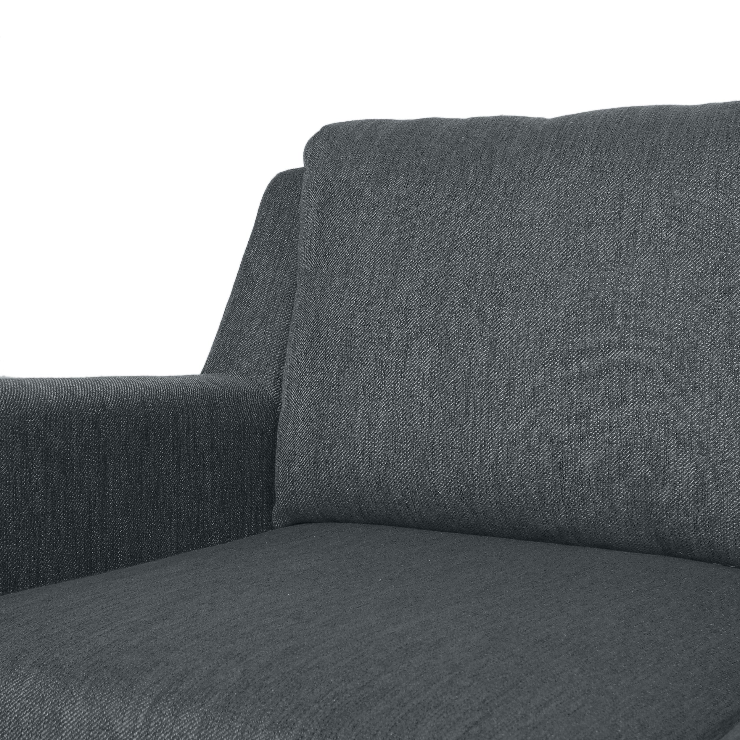 Franz Contemporary 3 Seater Fabric Sofa - furnishings