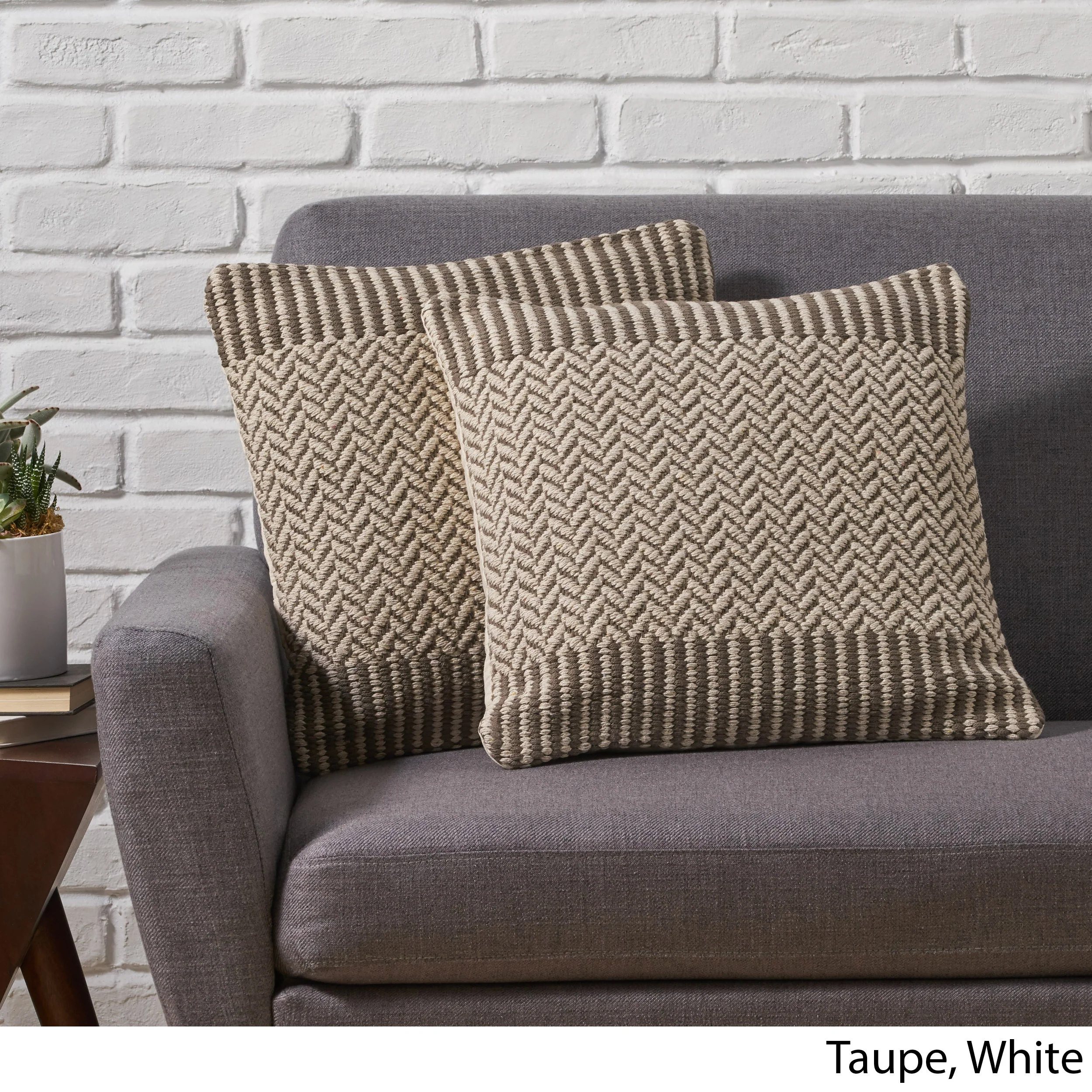 Dmiya Boho Cotton Throw Pillow (Set of 2) - furnishings